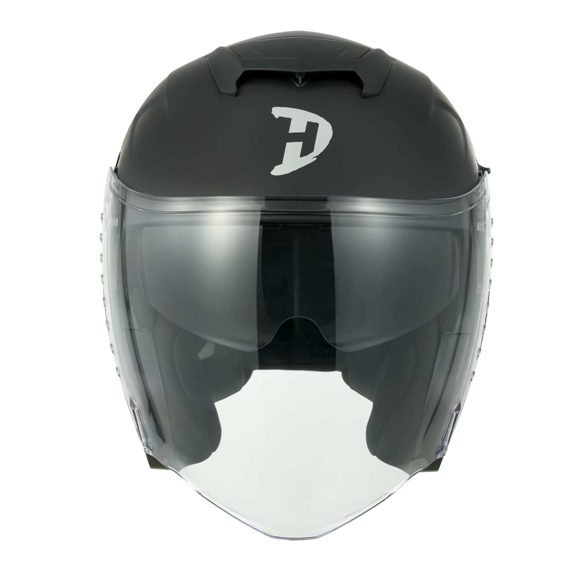 Daytona Helmets D.O.T. & ECE Daytona Spyder Jet- Dull Black