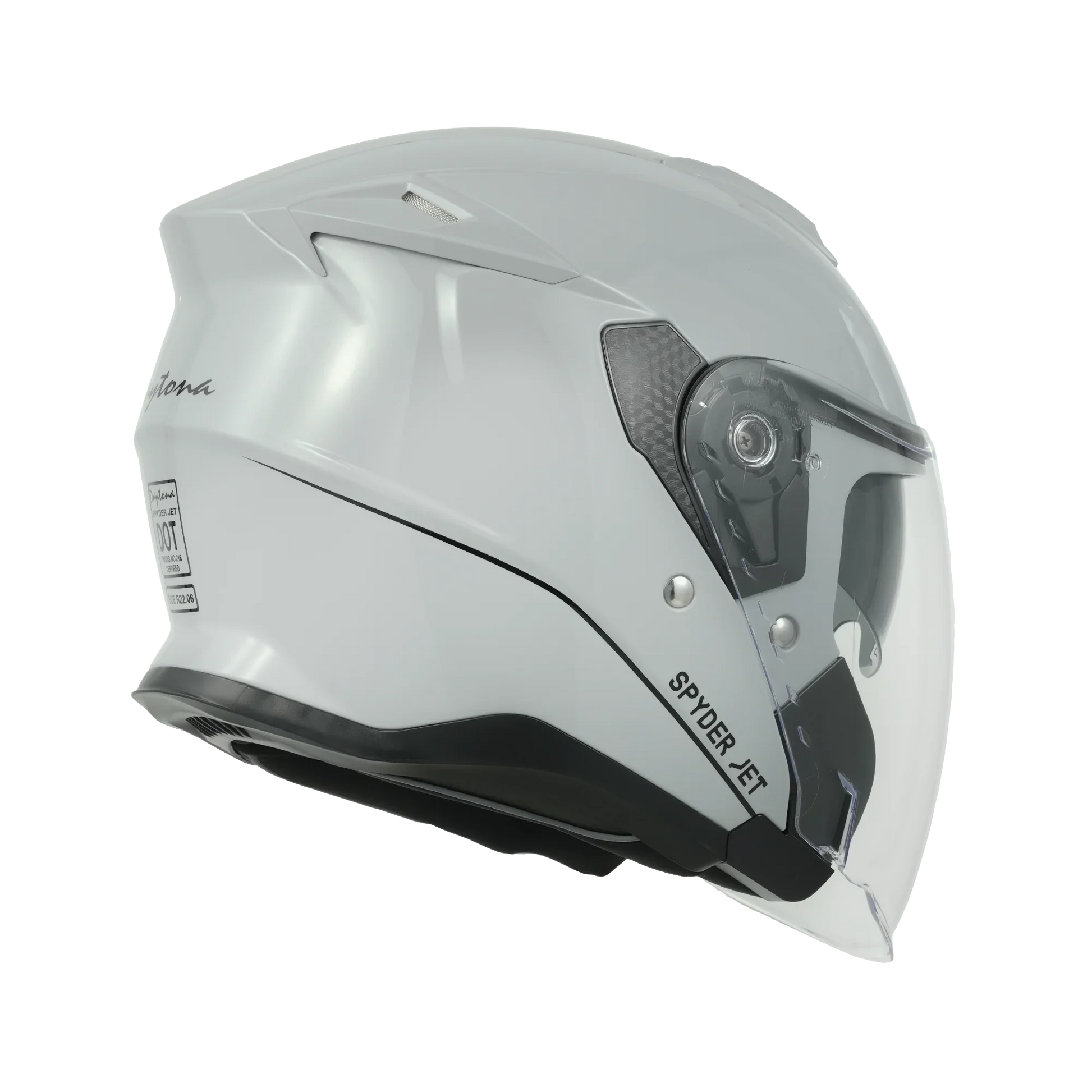 Daytona Helmets D.O.T. & ECE Daytona Spyder Jet- Cool Grey