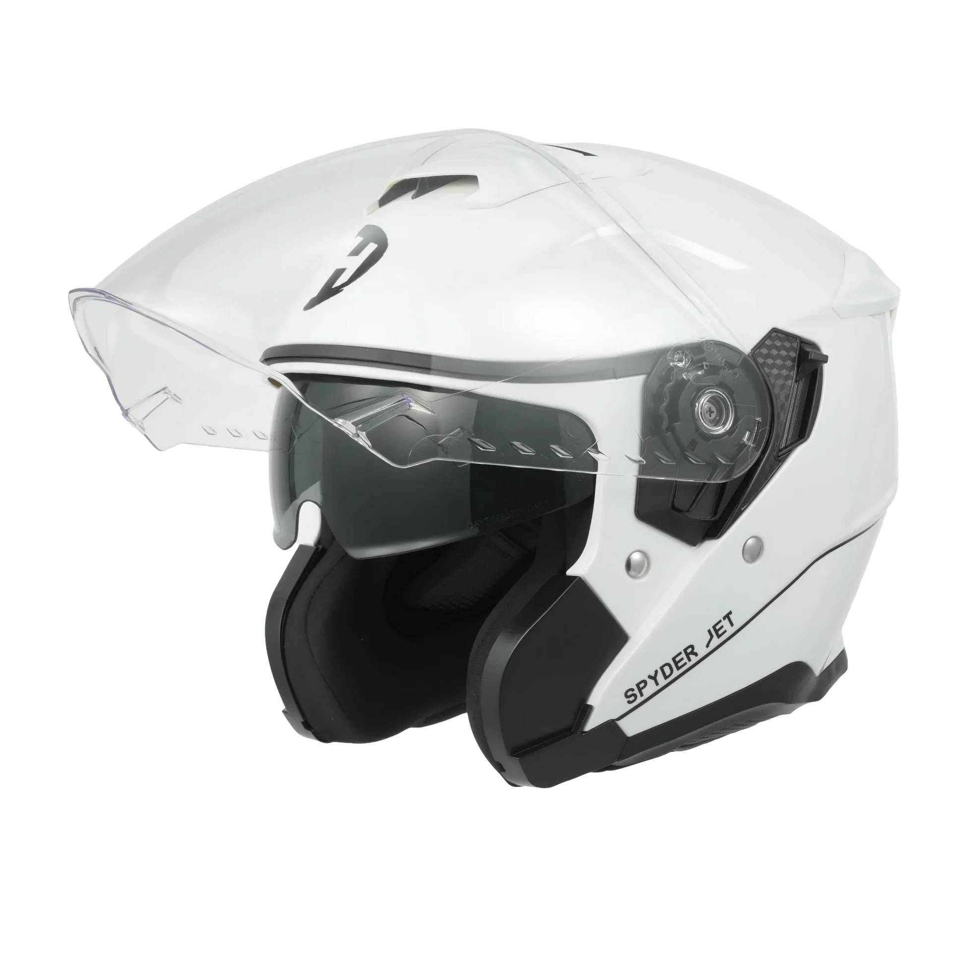 Daytona Helmets D.O.T. & ECE Daytona Spyder Jet- Hi-Gloss White