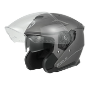 Daytona Helmets D.O.T. & ECE Daytona Spyder Jet- Gun Metal Grey Dull Metallic