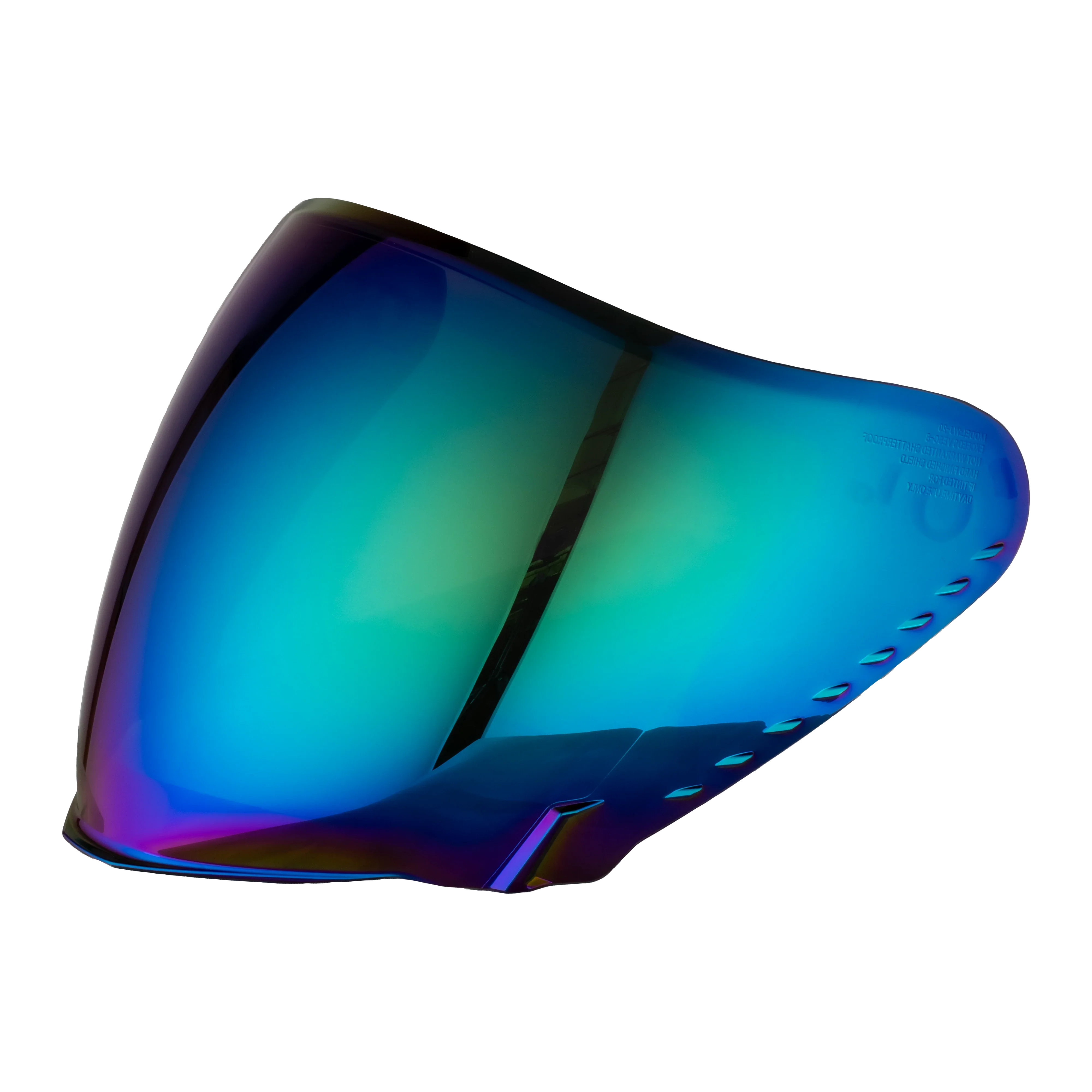Daytona Helmets Spyder Jet Shield Outer- Rainbow