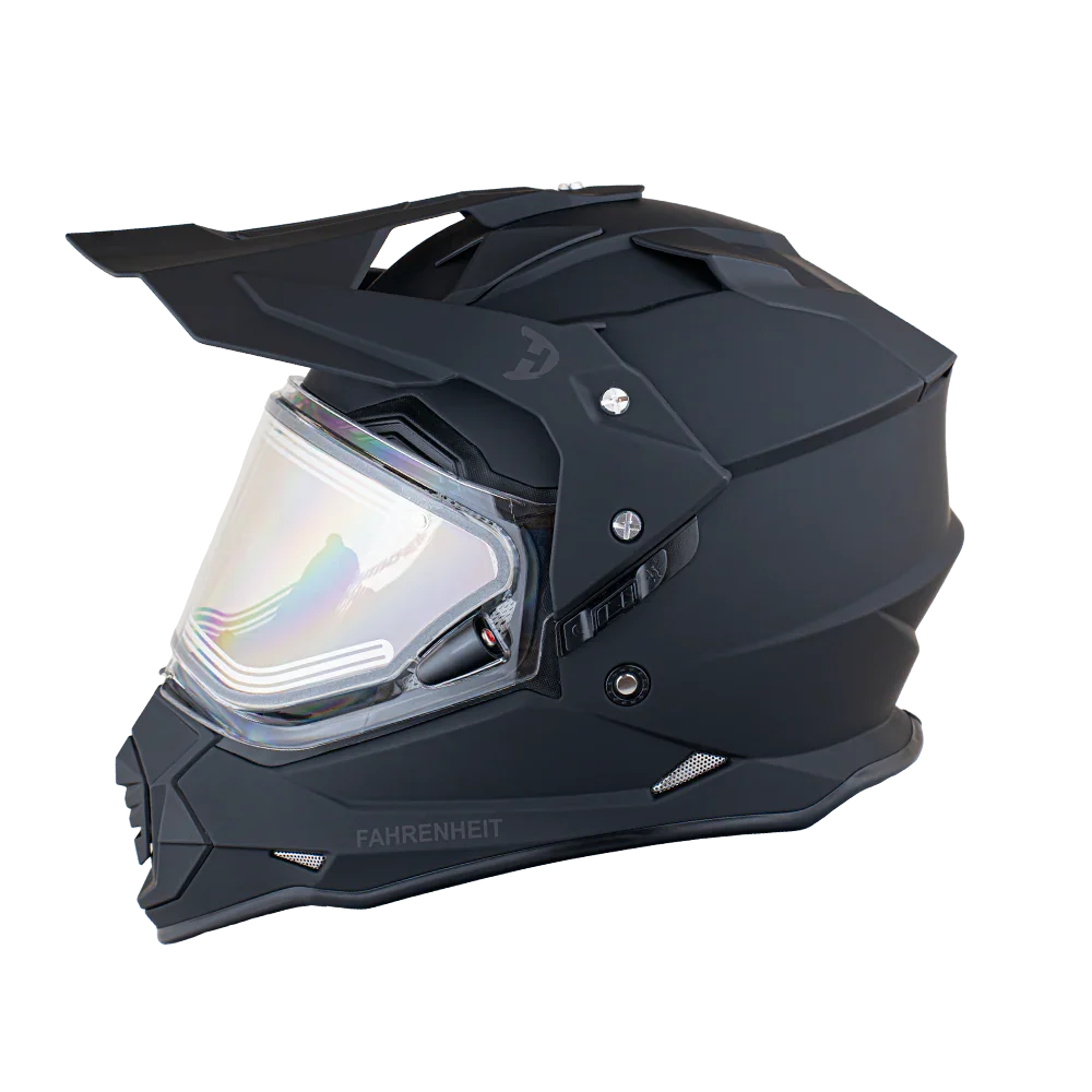 Daytona Helmets D.O.T. Daytona Fahrenheit- Dull Black