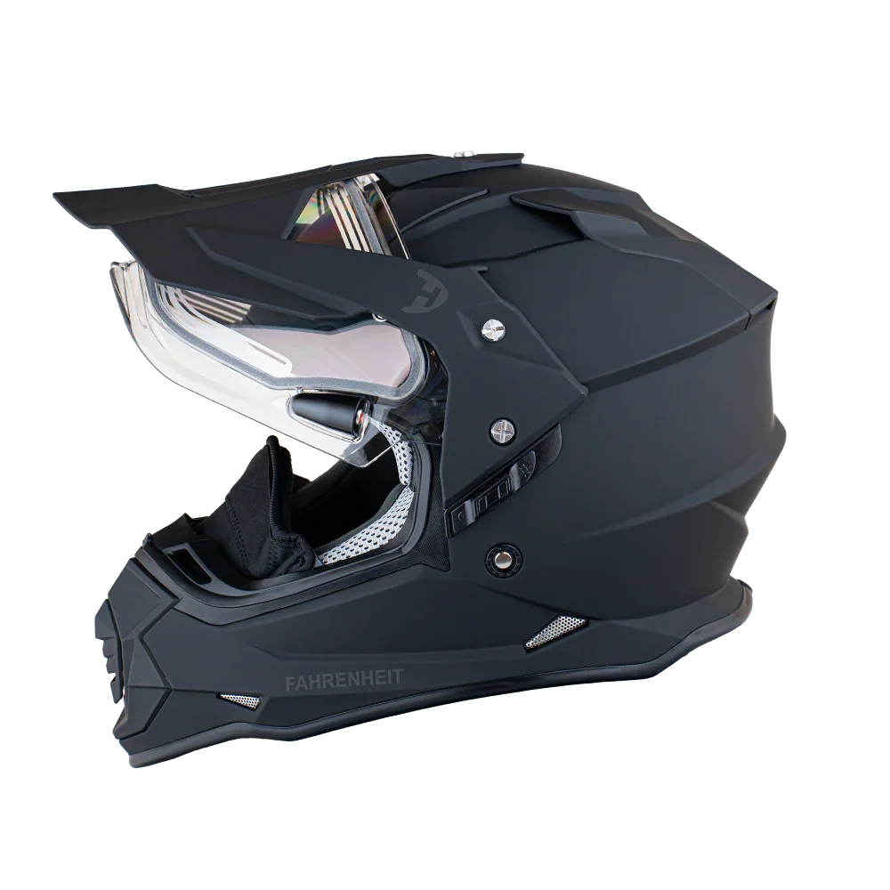 Daytona Helmets D.O.T. Daytona Fahrenheit- Dull Black