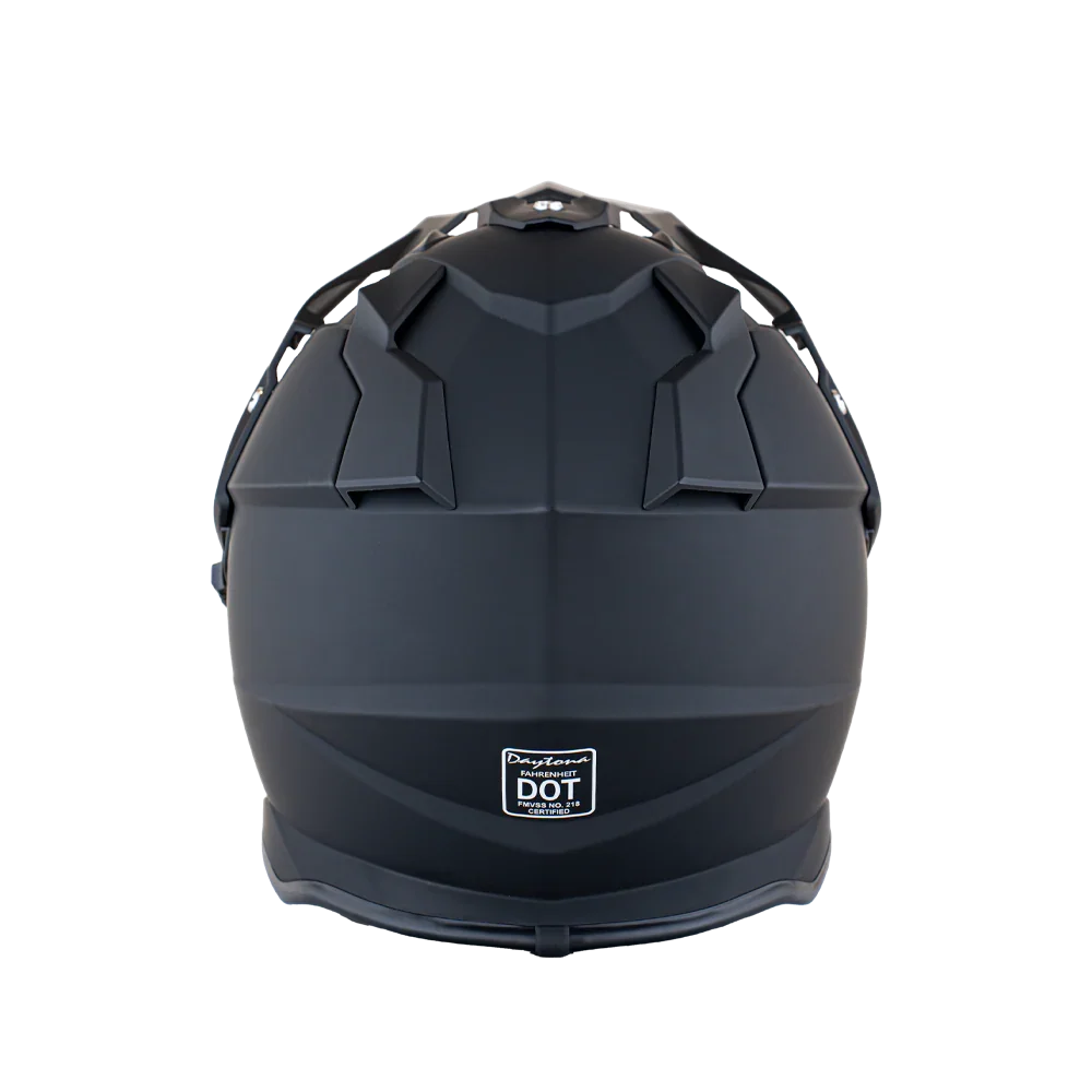 Daytona Helmets D.O.T. Daytona Fahrenheit- Dull Black