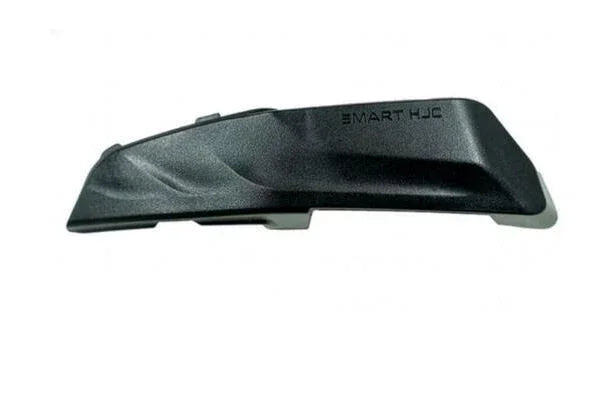 Black protective guard with 'SMART HJC' branding on a white background