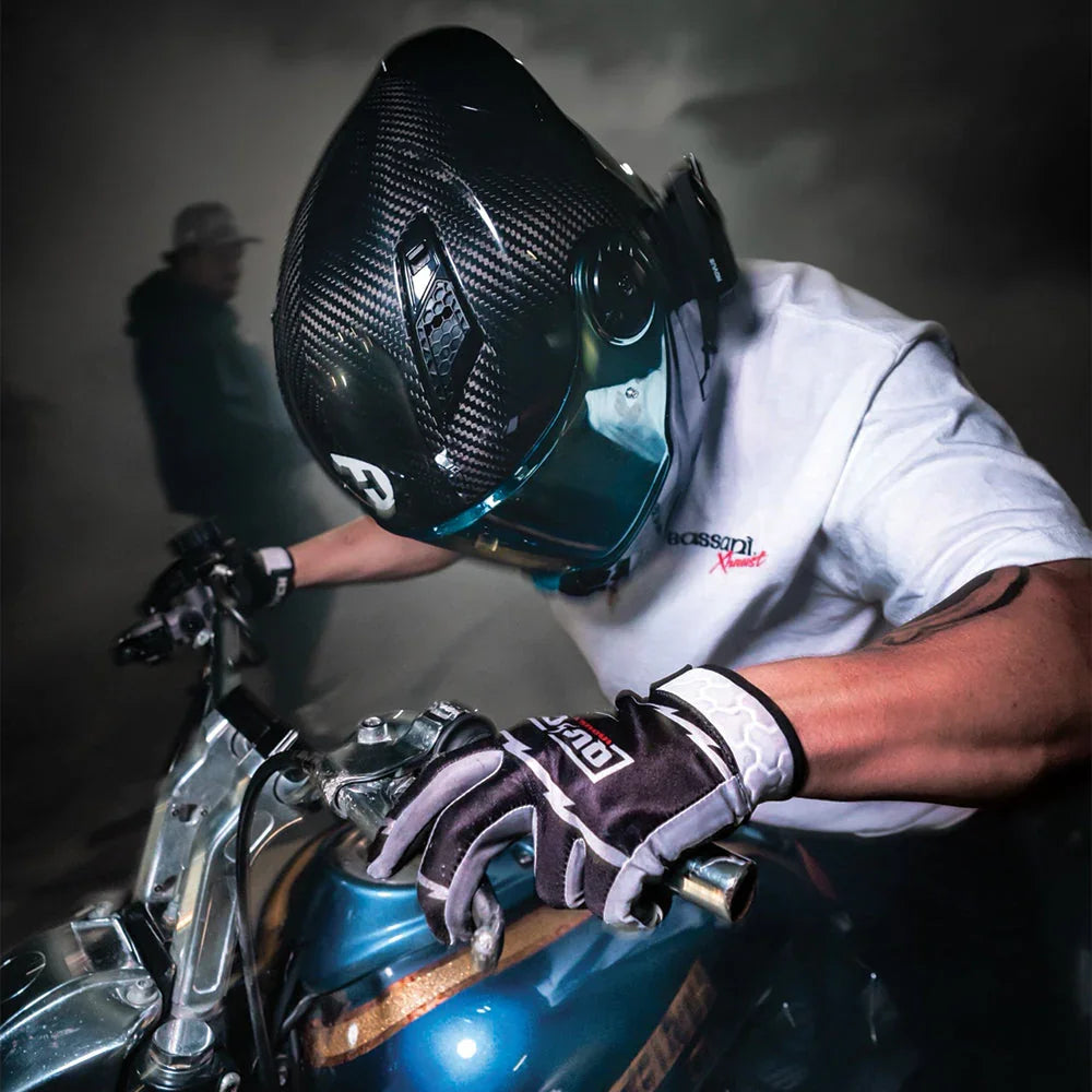 Daytona C6 Pro – Grey Carbon Fiber – The Helmet Shop