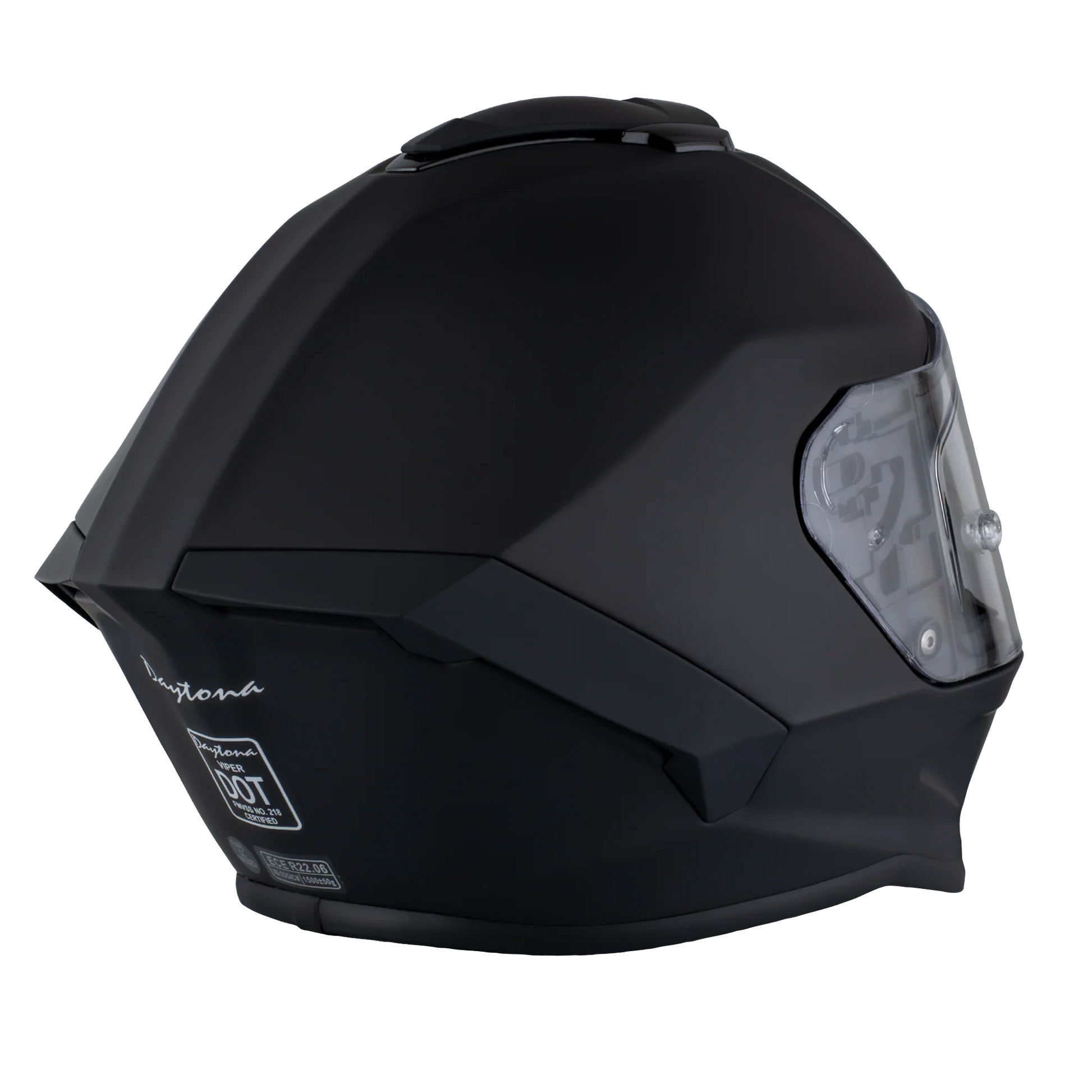 Daytona Helmets D.O.T. & ECE Daytona Viper- Dull Black