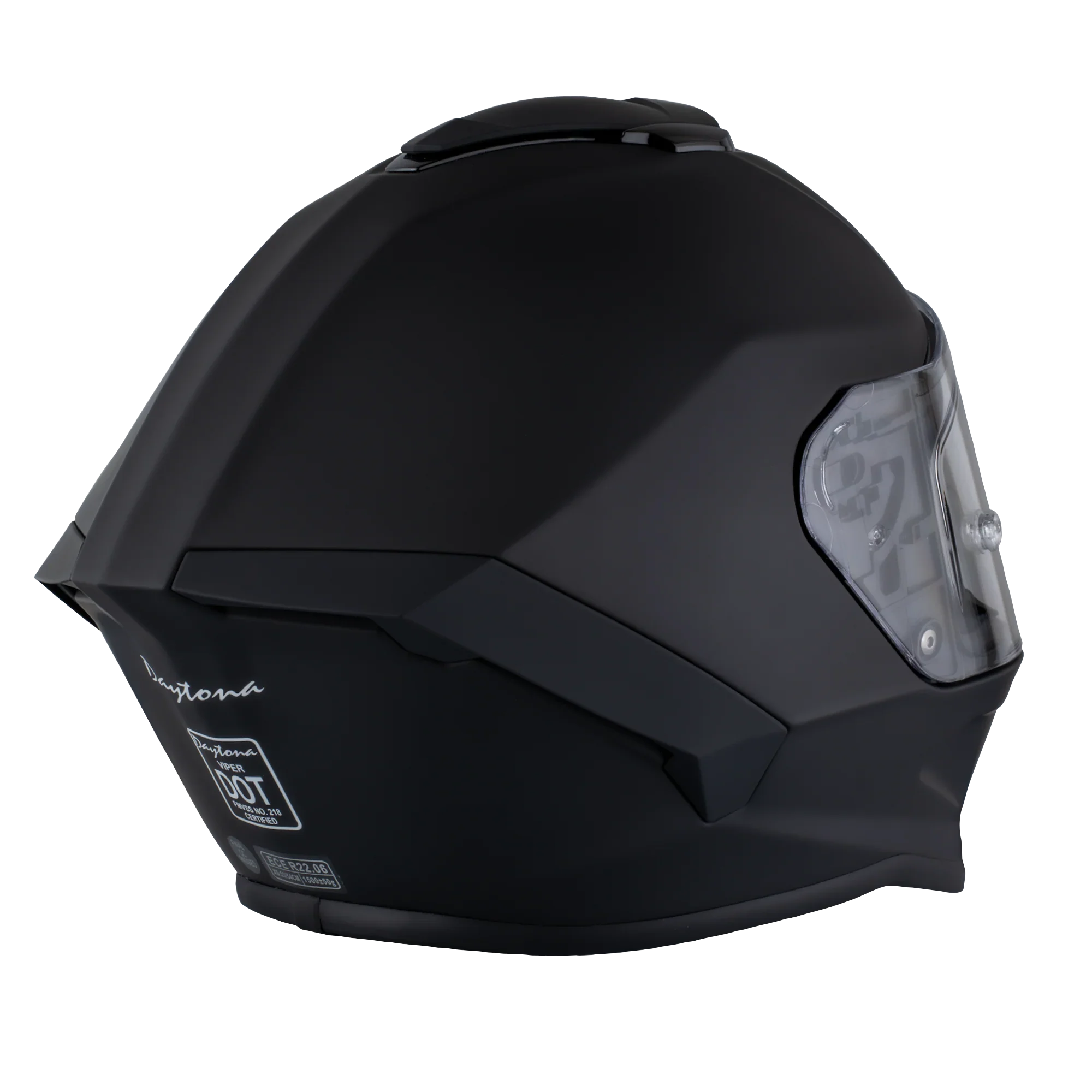 Daytona Helmets D.O.T. & ECE Daytona Viper- Dull Black