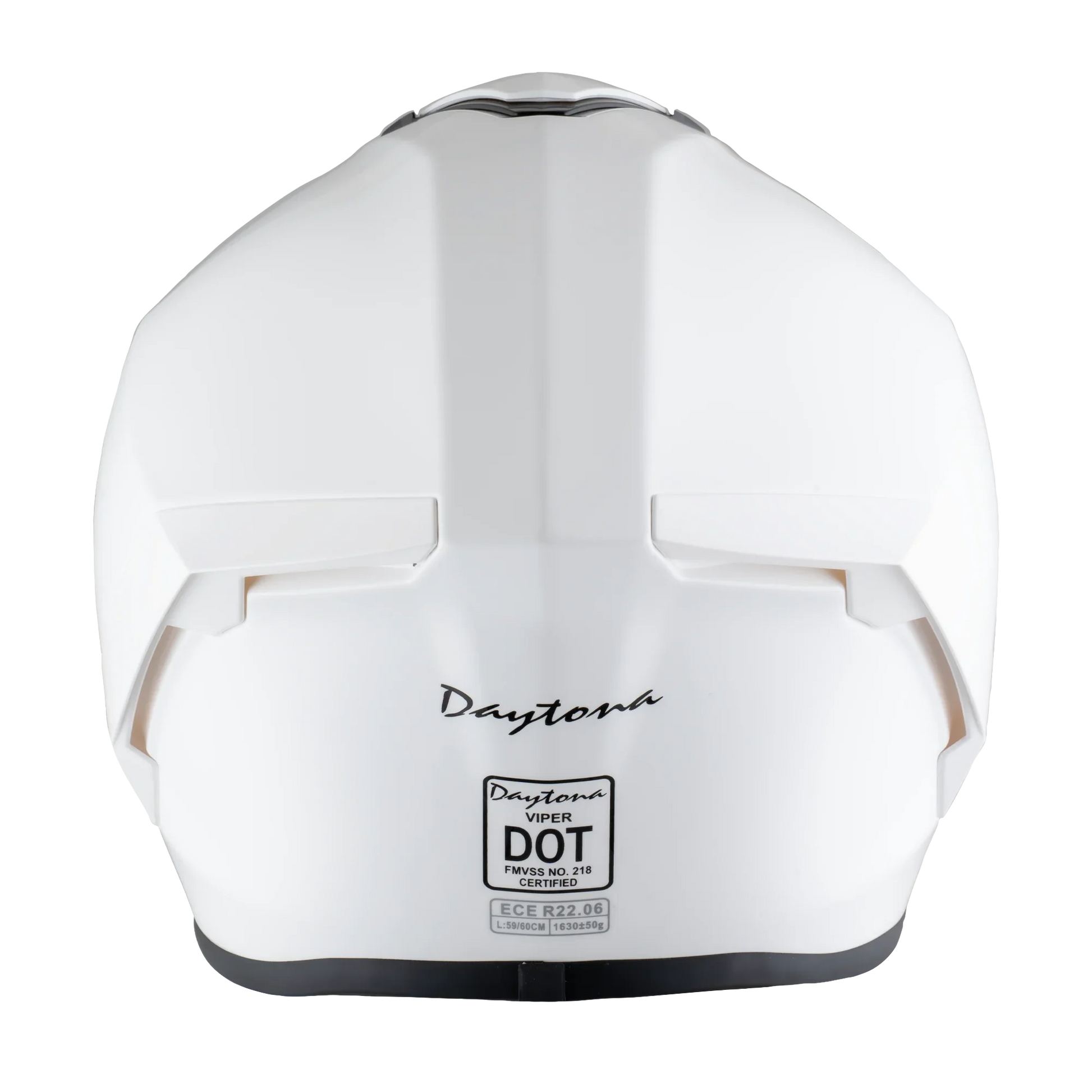 Daytona Helmets D.O.T. & ECE Daytona Viper- Hi-Gloss White