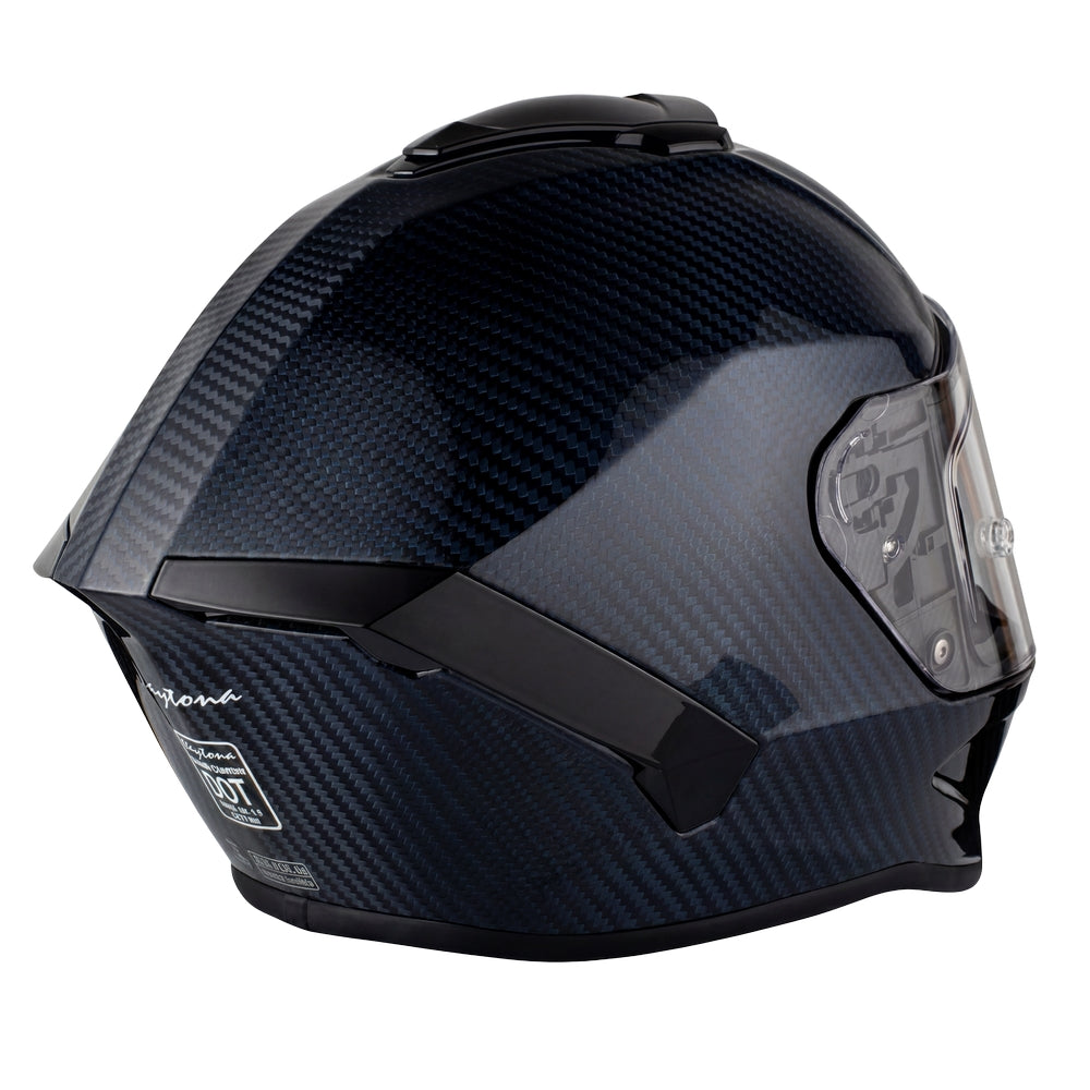 D.O.T. & ECE Daytona Viper- Blue Carbon Fiber