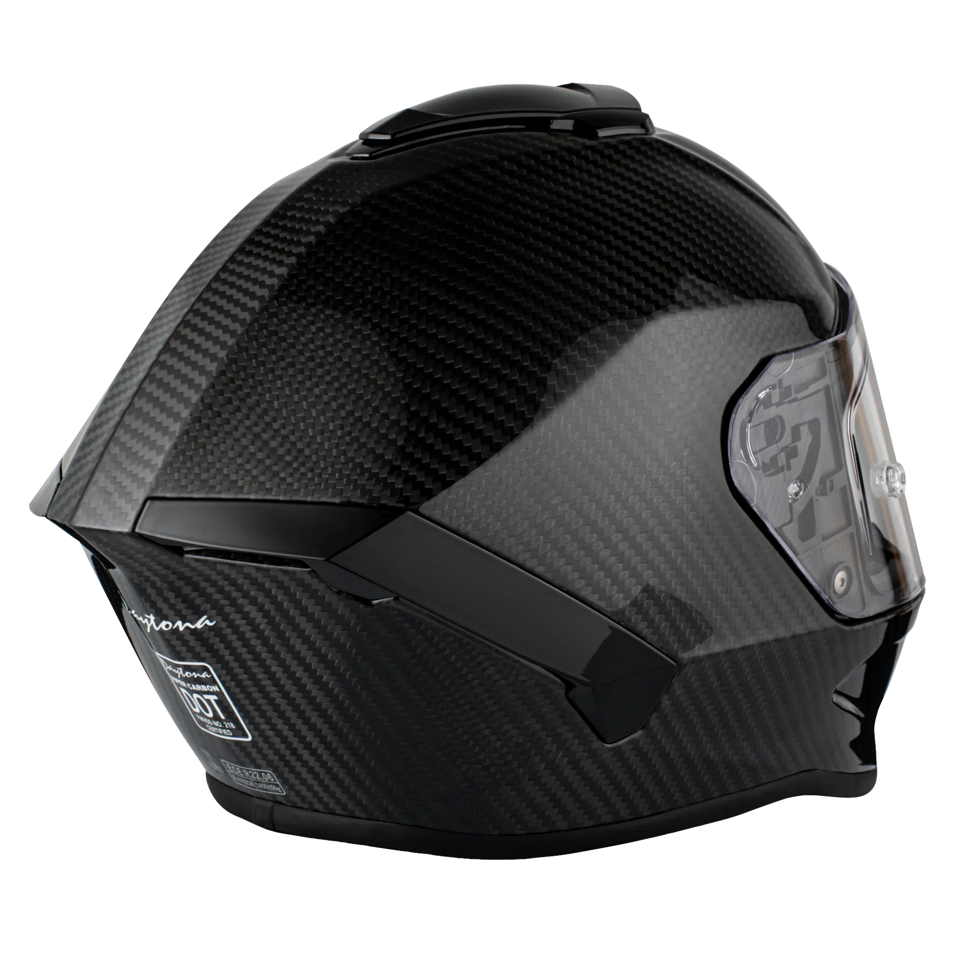 Daytona Helmets D.O.T. & ECE Daytona Viper- Grey Carbon Fiber