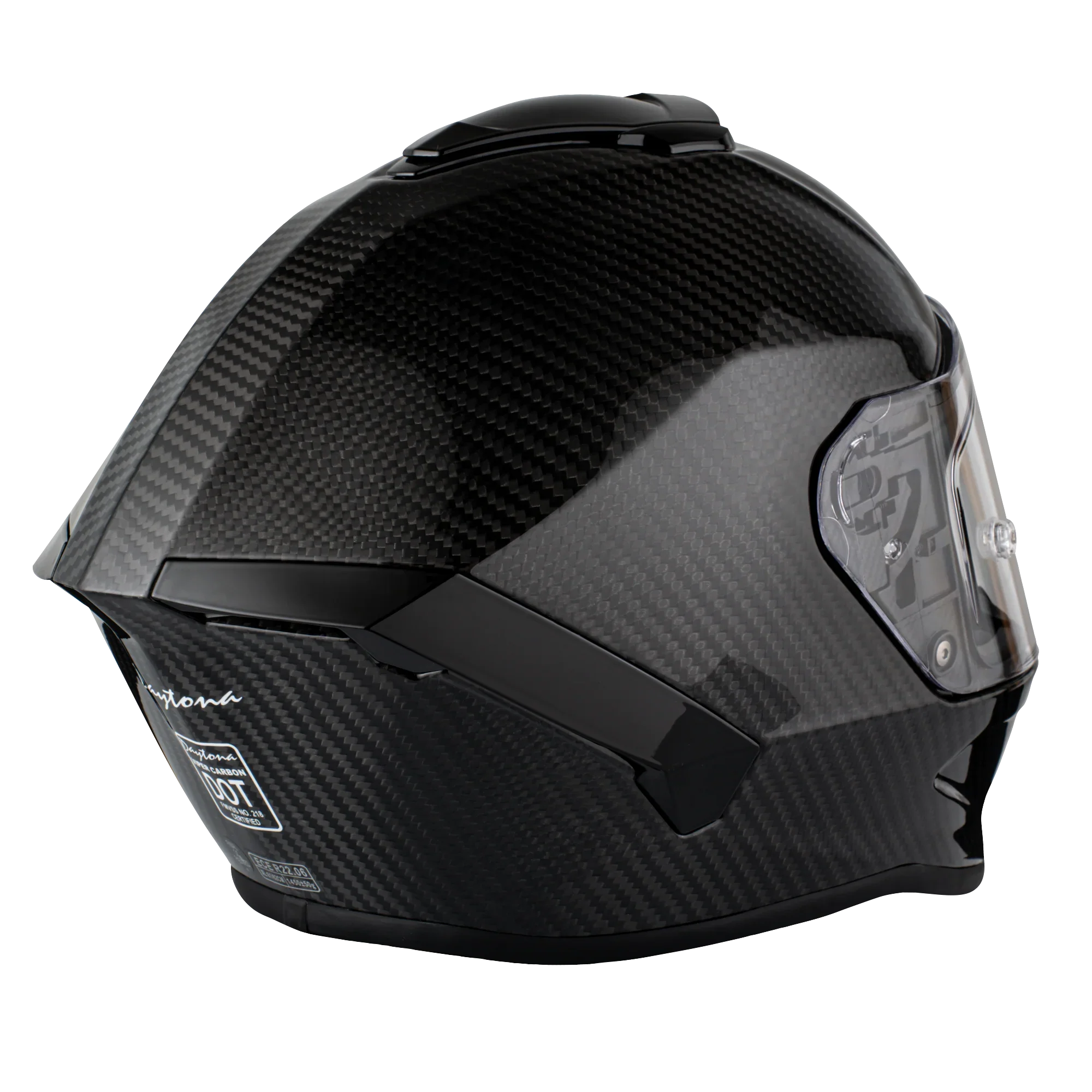 Daytona Helmets D.O.T. & ECE Daytona Viper- Grey Carbon Fiber