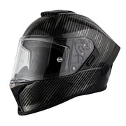 D.O.T. & ECE Daytona Viper Full Face Helmet- Silver Carbon Fiber