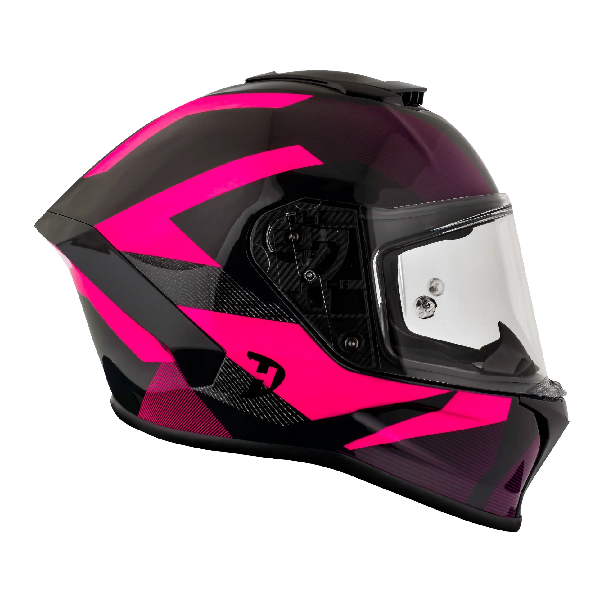 Daytona Helmets D.O.T. & ECE Daytona Viper- W/ Cyberpink