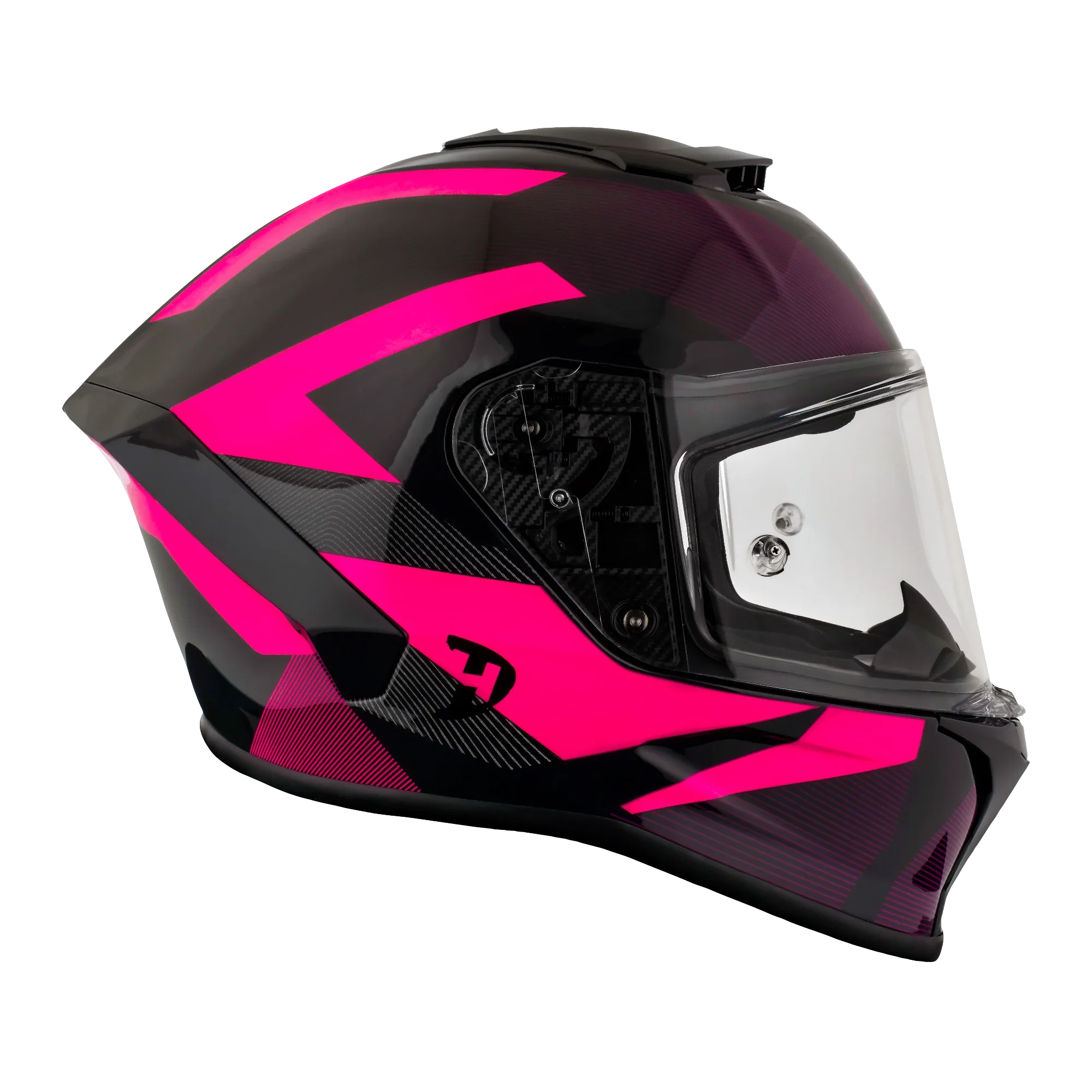 Daytona Helmets D.O.T. & ECE Daytona Viper- W/ Cyberpink