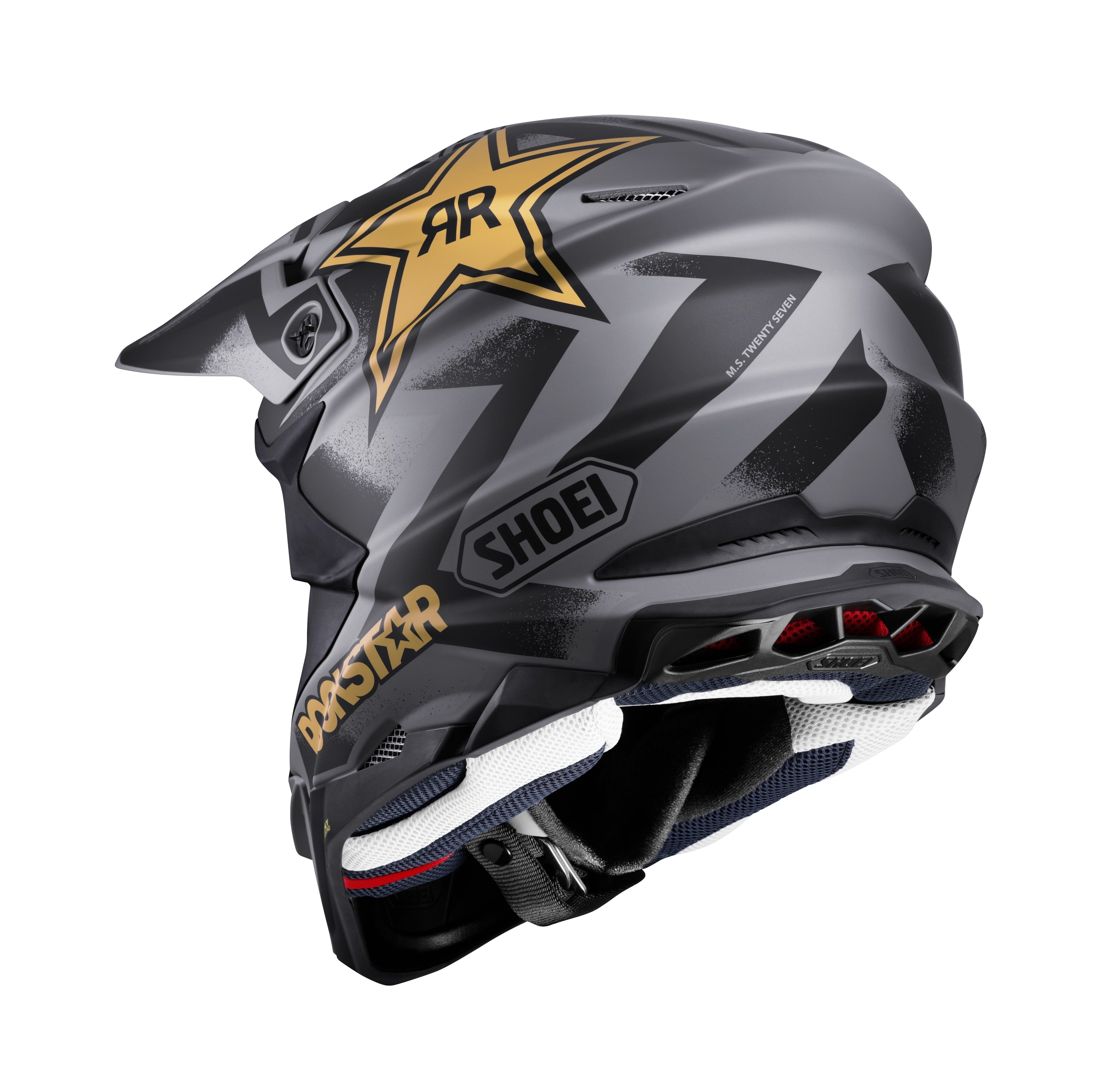 Shoei VFX-EVO Malcolm Stewart MS27 Helmet LG