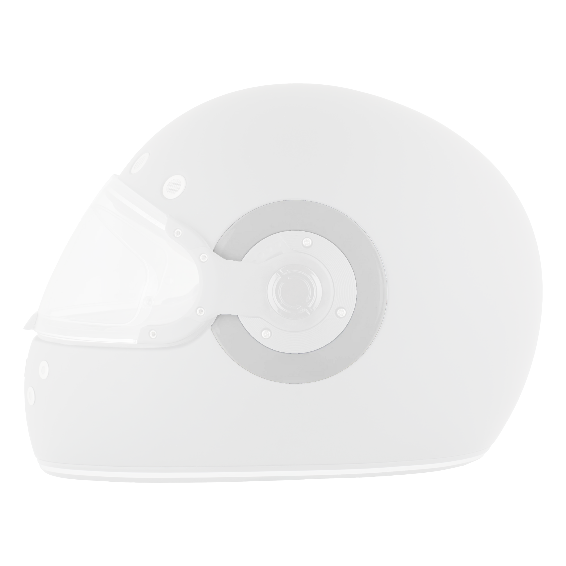 Daytona Helmets Retro Ring- White