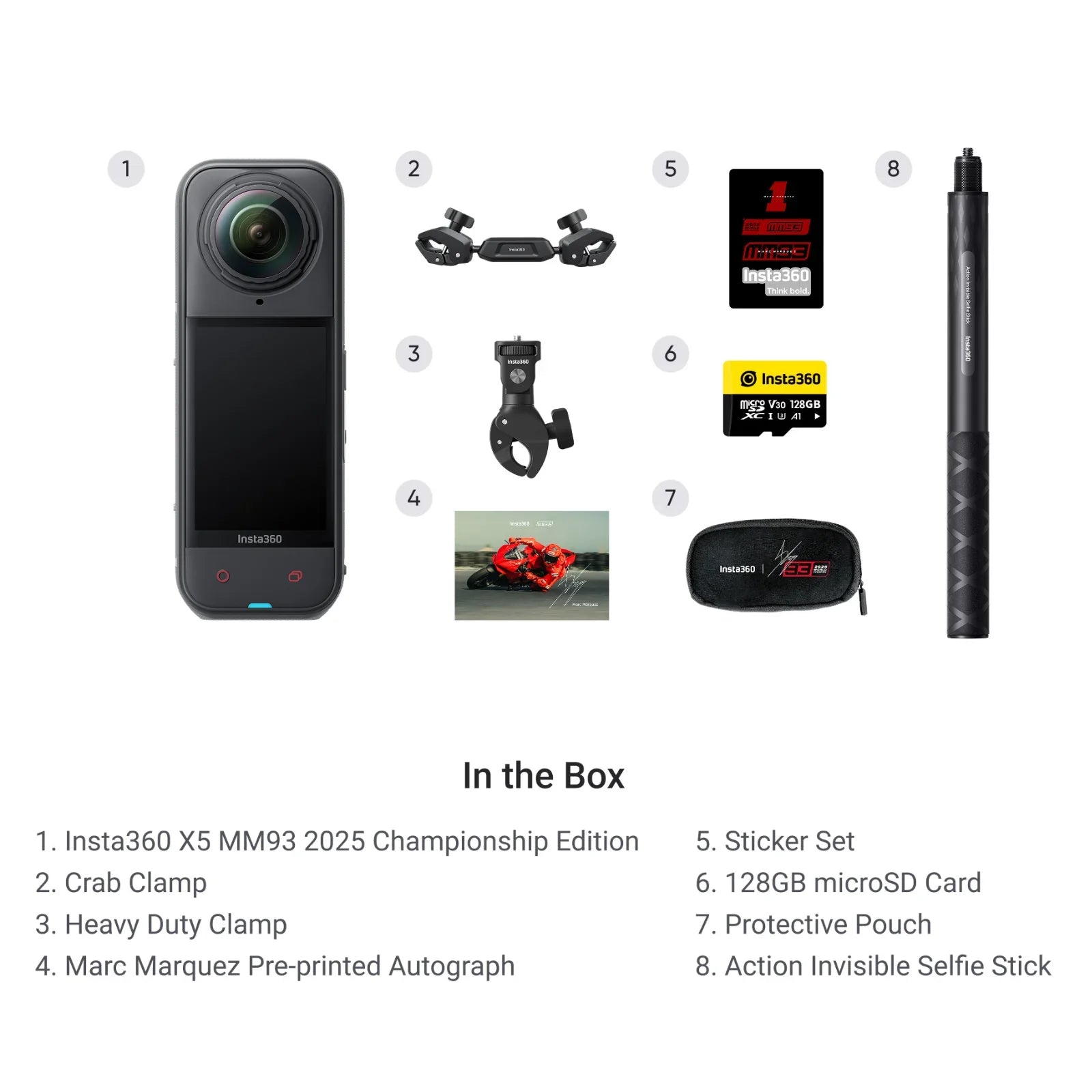 Insta360 X5 MM93 2025 Championship Edition