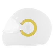 Daytona Helmets Retro Ring- Yellow