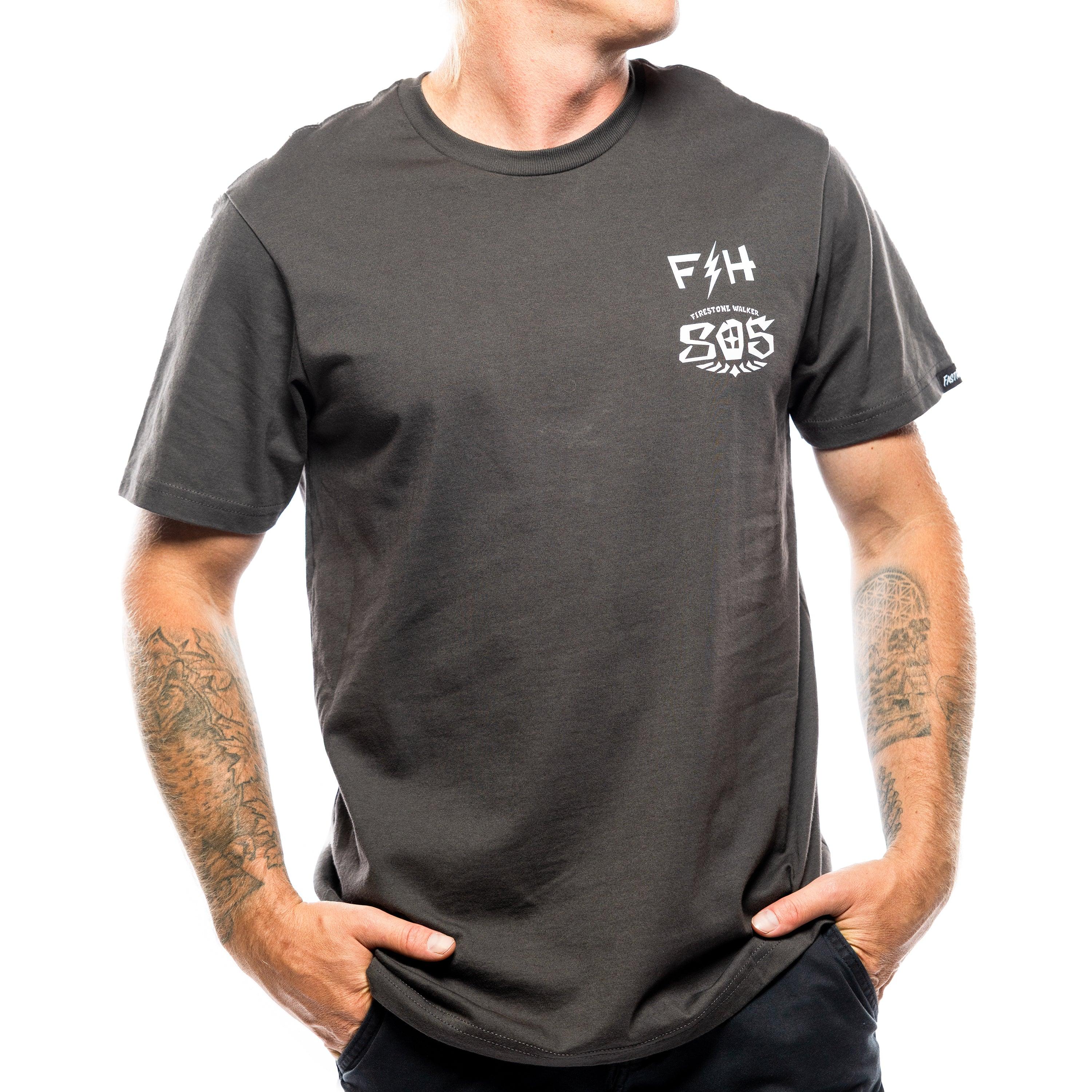 Fasthouse 805 Bar Short Sleeve T-Shirt Hvy Mtl