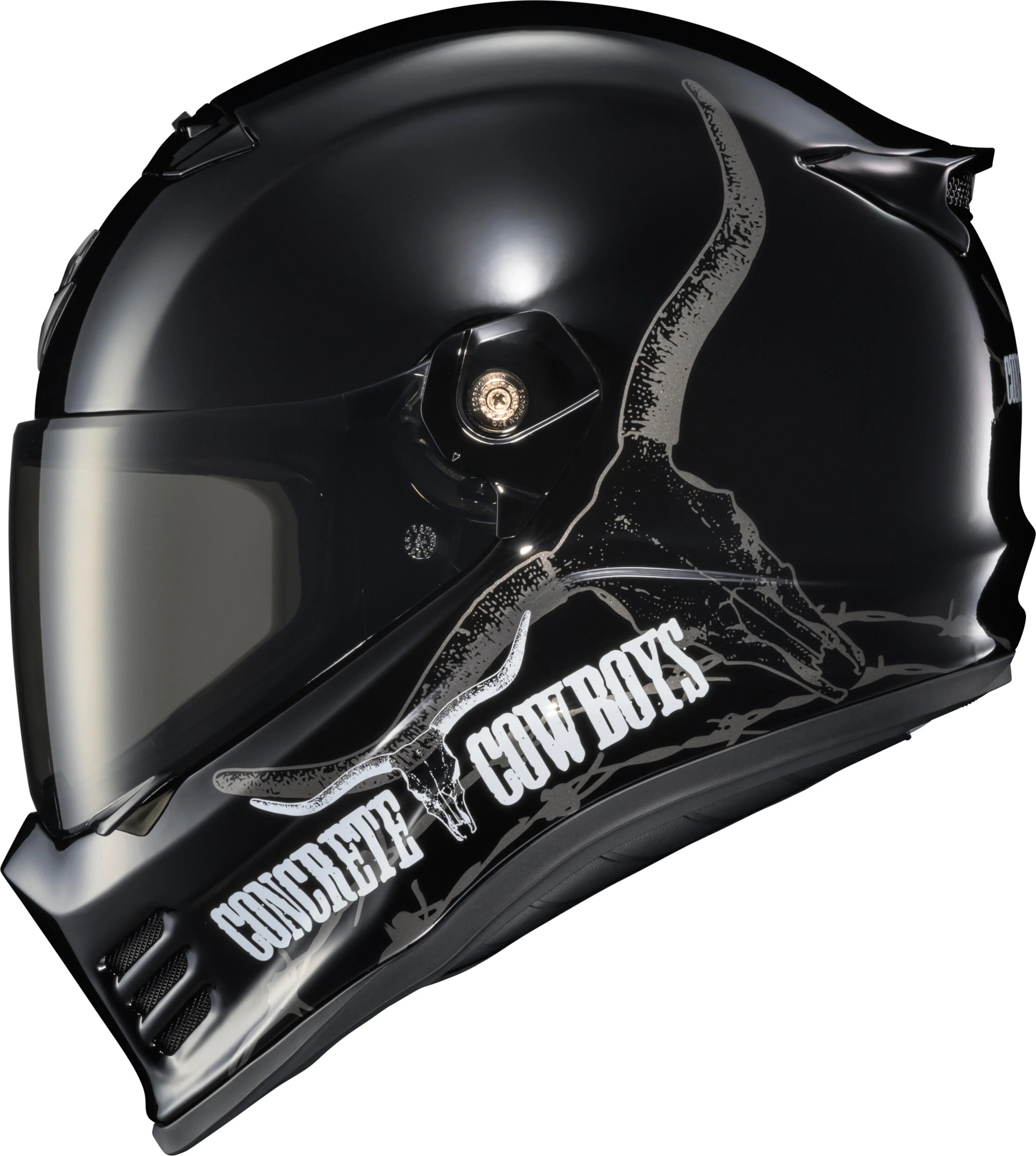 SCORPION EXO 2026 Covert FX Full Face Helmet Concrete Cowboys