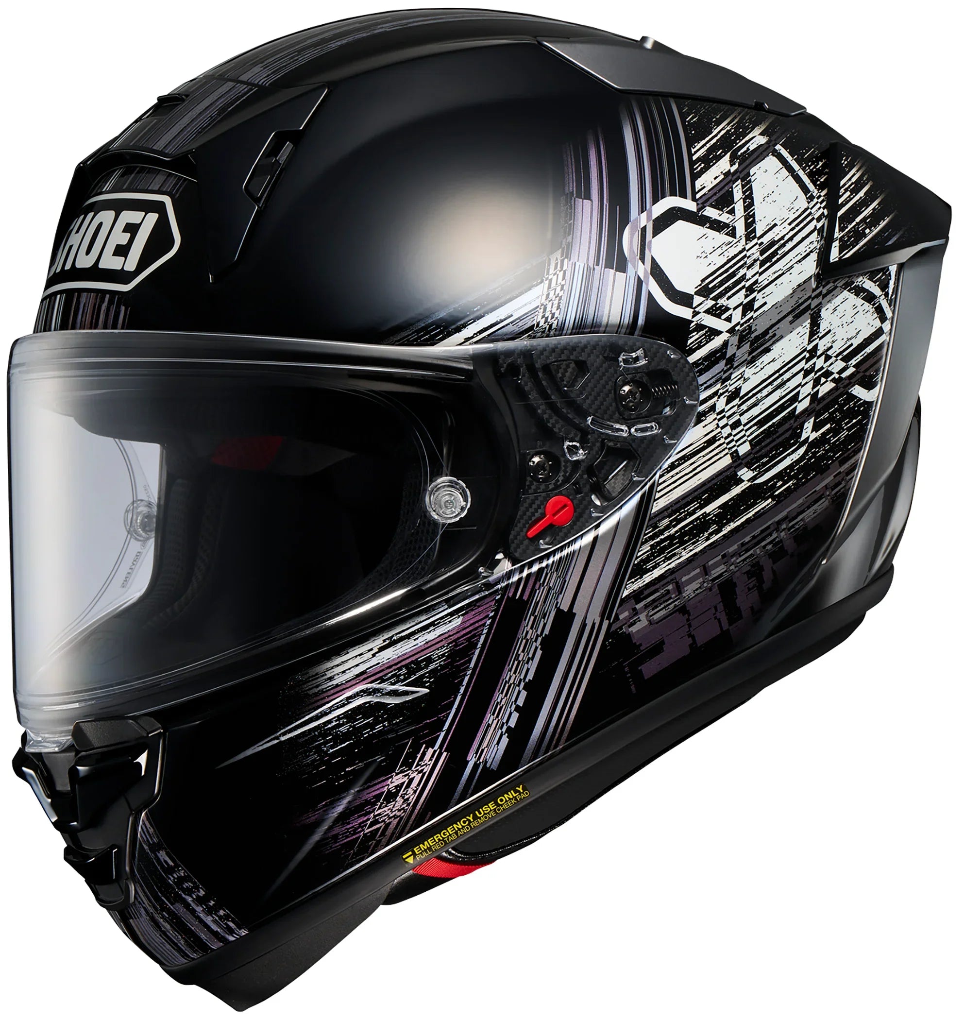 SHOEI X-15 FULL FACE HELMET CROSS LOGO TC-5
