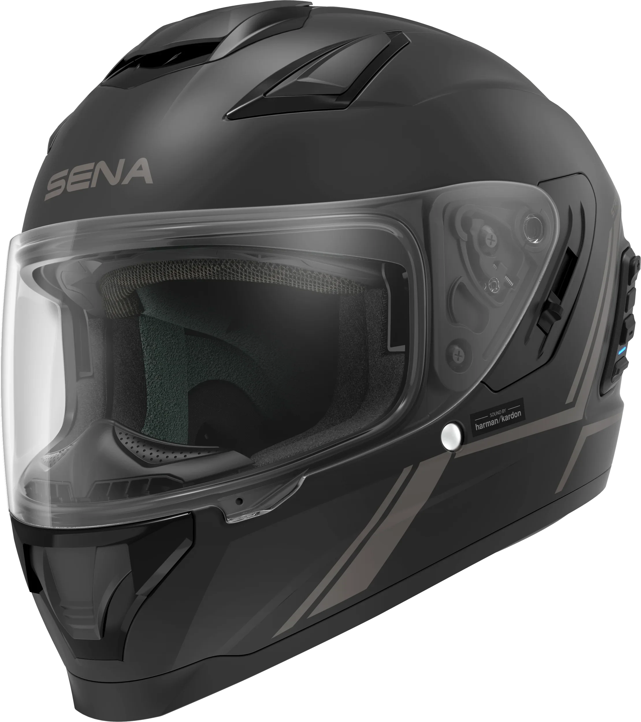 SENA Stryker Full Face Helmet w/ Mesh Intercom