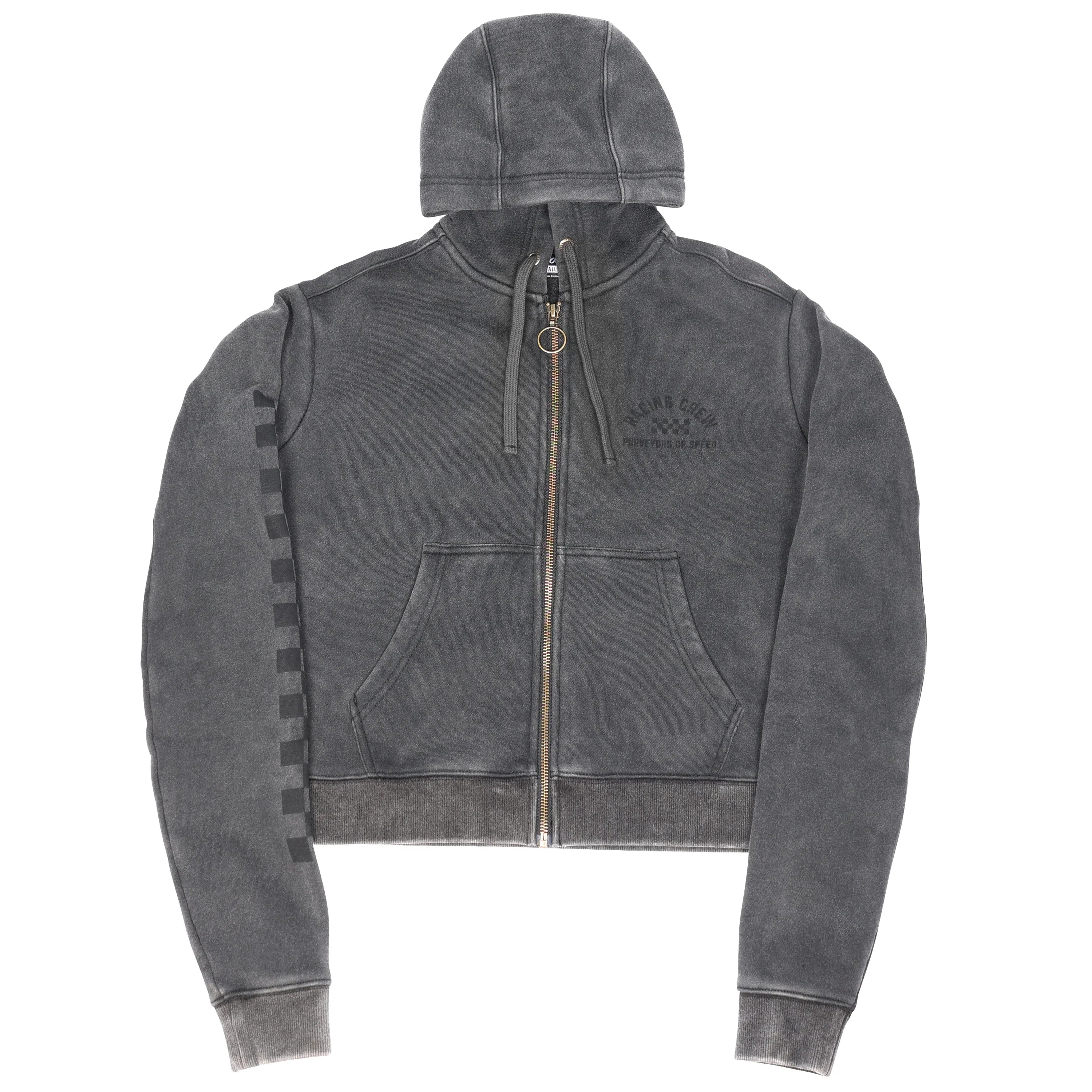 Fasthouse Women's Discord Crop Zip-Up