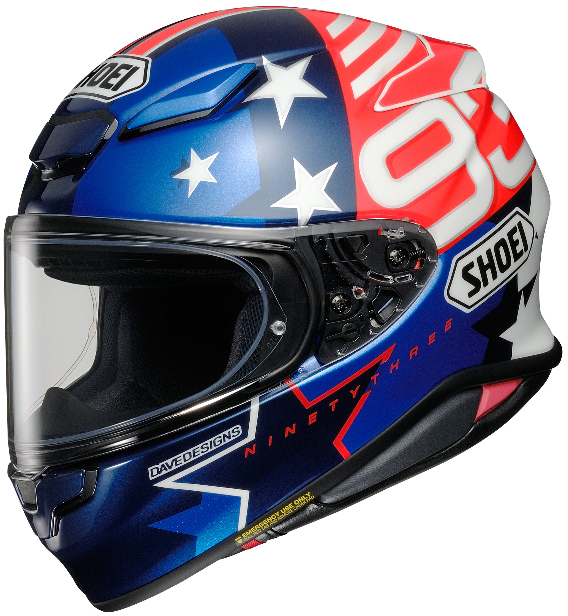 Shoei RF-1400 Marquez American Spirit Full Face Helmet