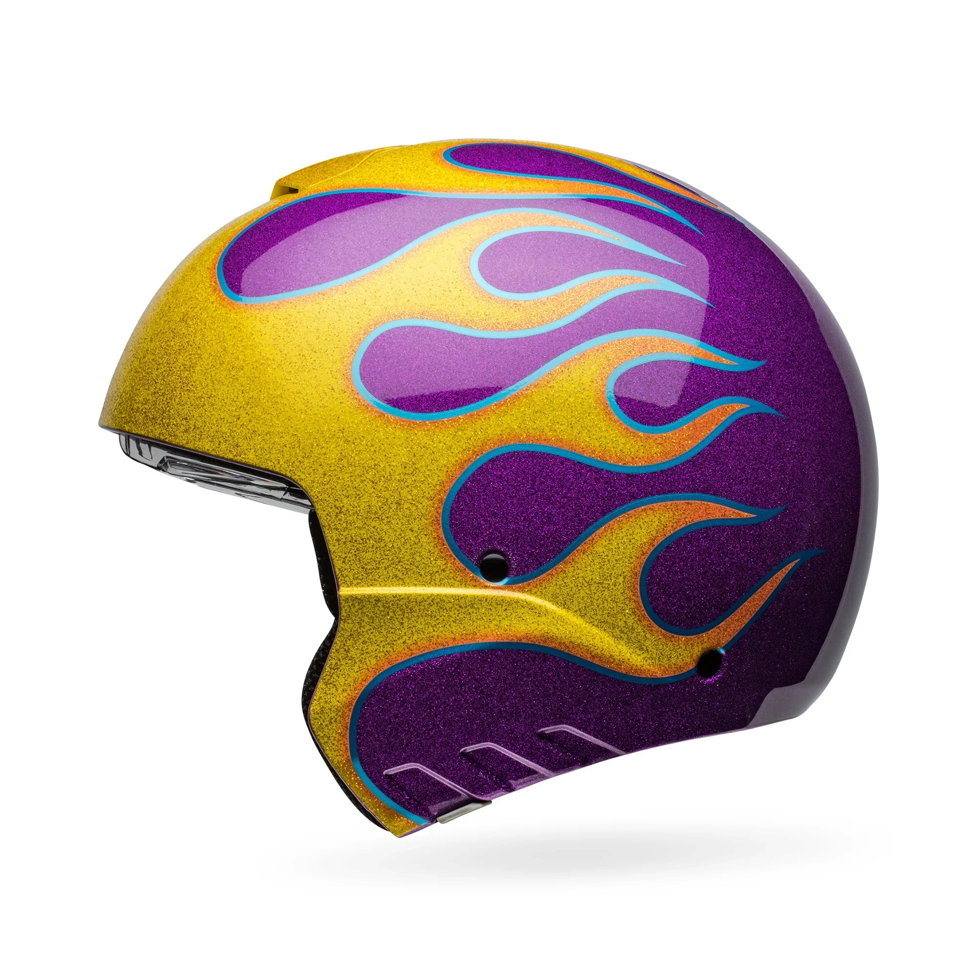 BELL PS BROOZER IGNITE PURPLE YELLOW