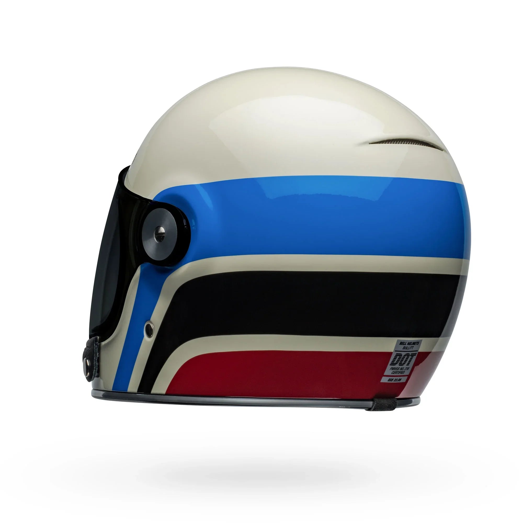 Bell PS BULLITT SPEEDWAY VWH VINTAGE WHITE BLUE