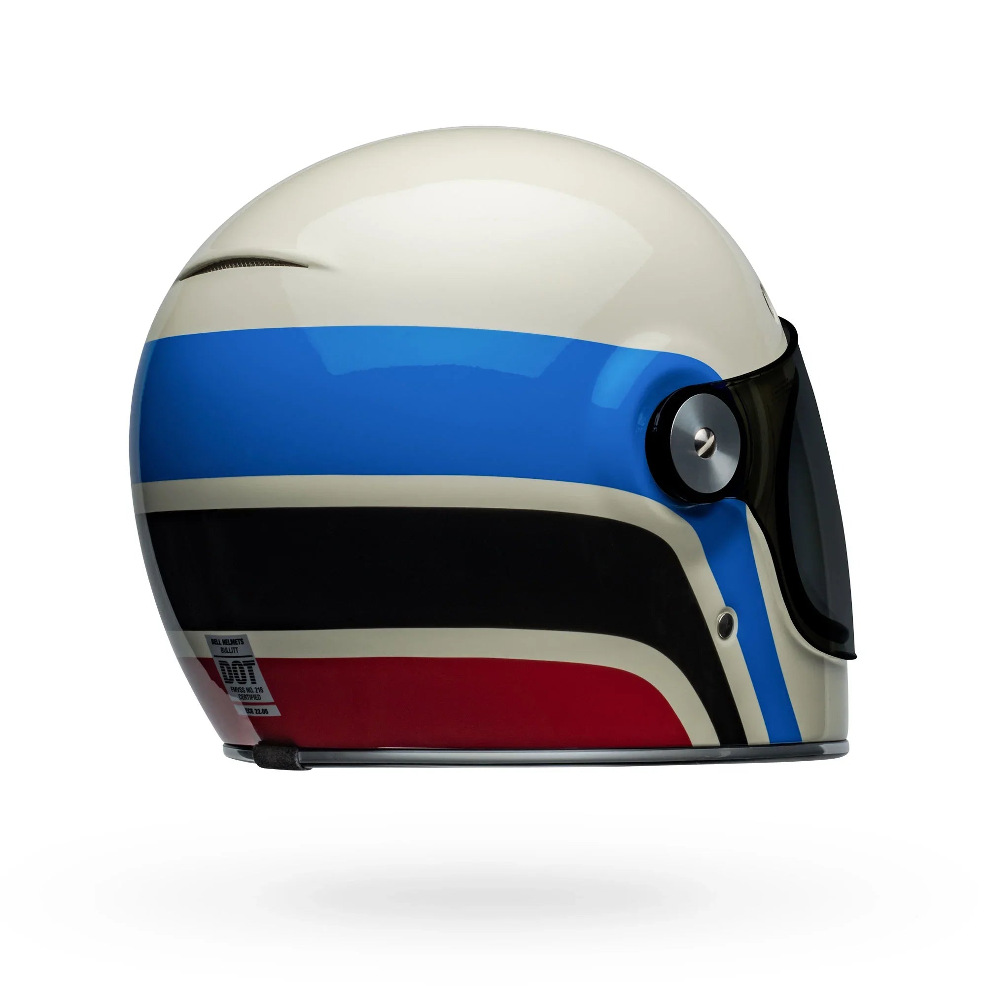 BELL PS BULLITT SPEEDWAY VWH VINTAGE WHITE BLUE