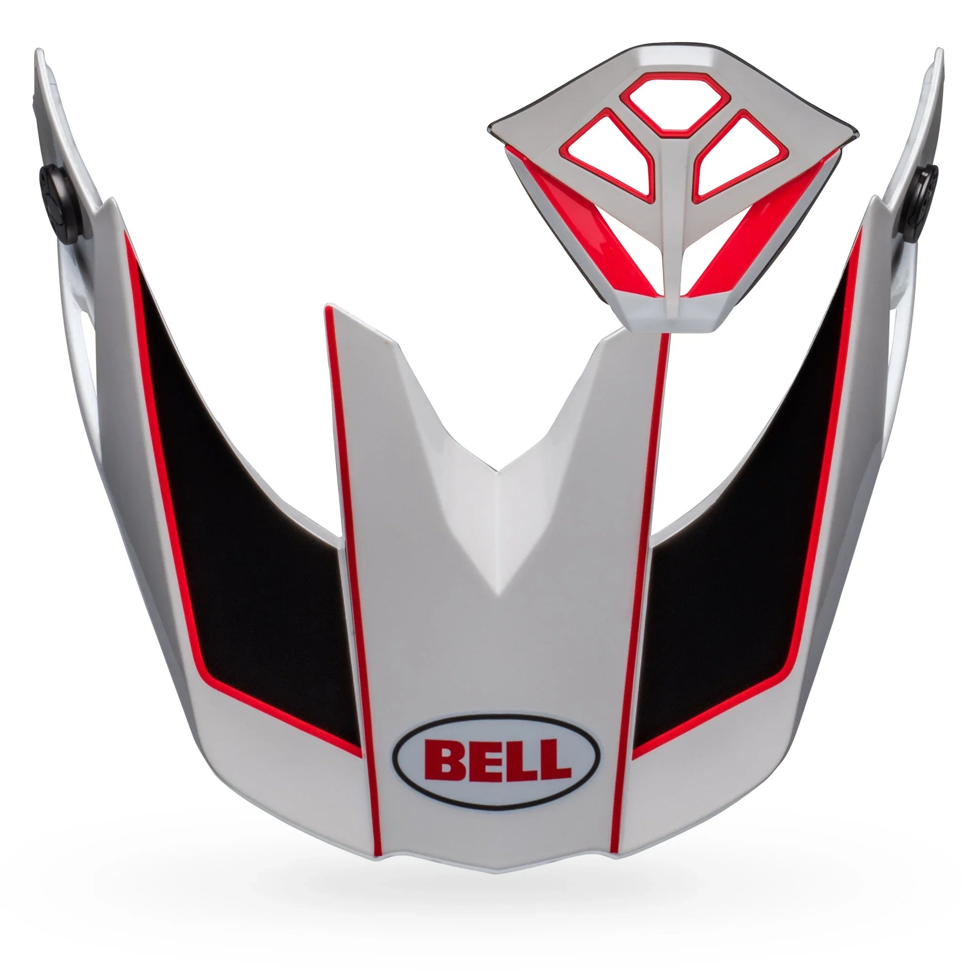BELL PS MOTO-10 VISOR MP KIT RHYTHM WHITE BLACK