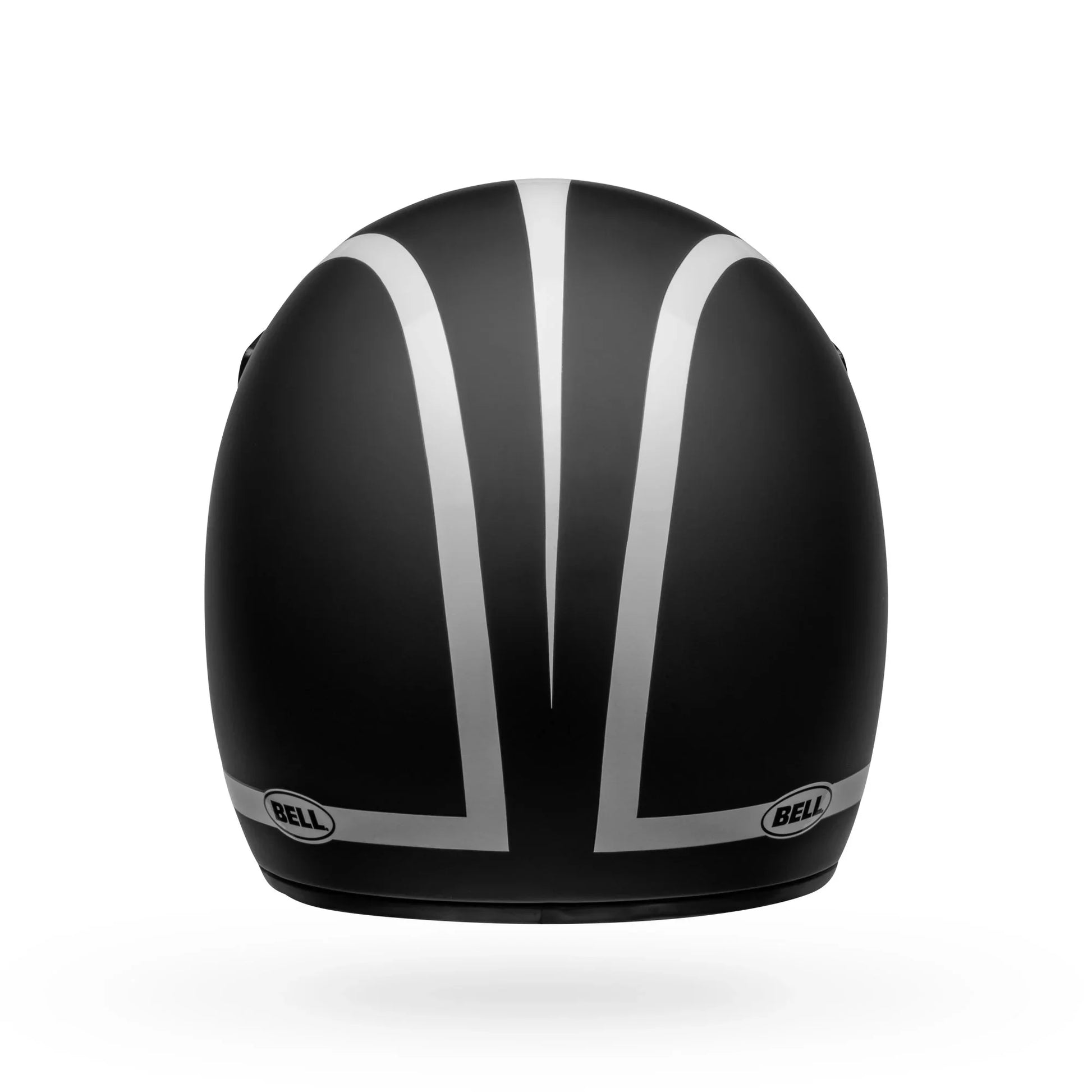 BELL PS MOTO-3 FH OLD ROAD MATTE GLOSS BLACK WHITE FH OLD