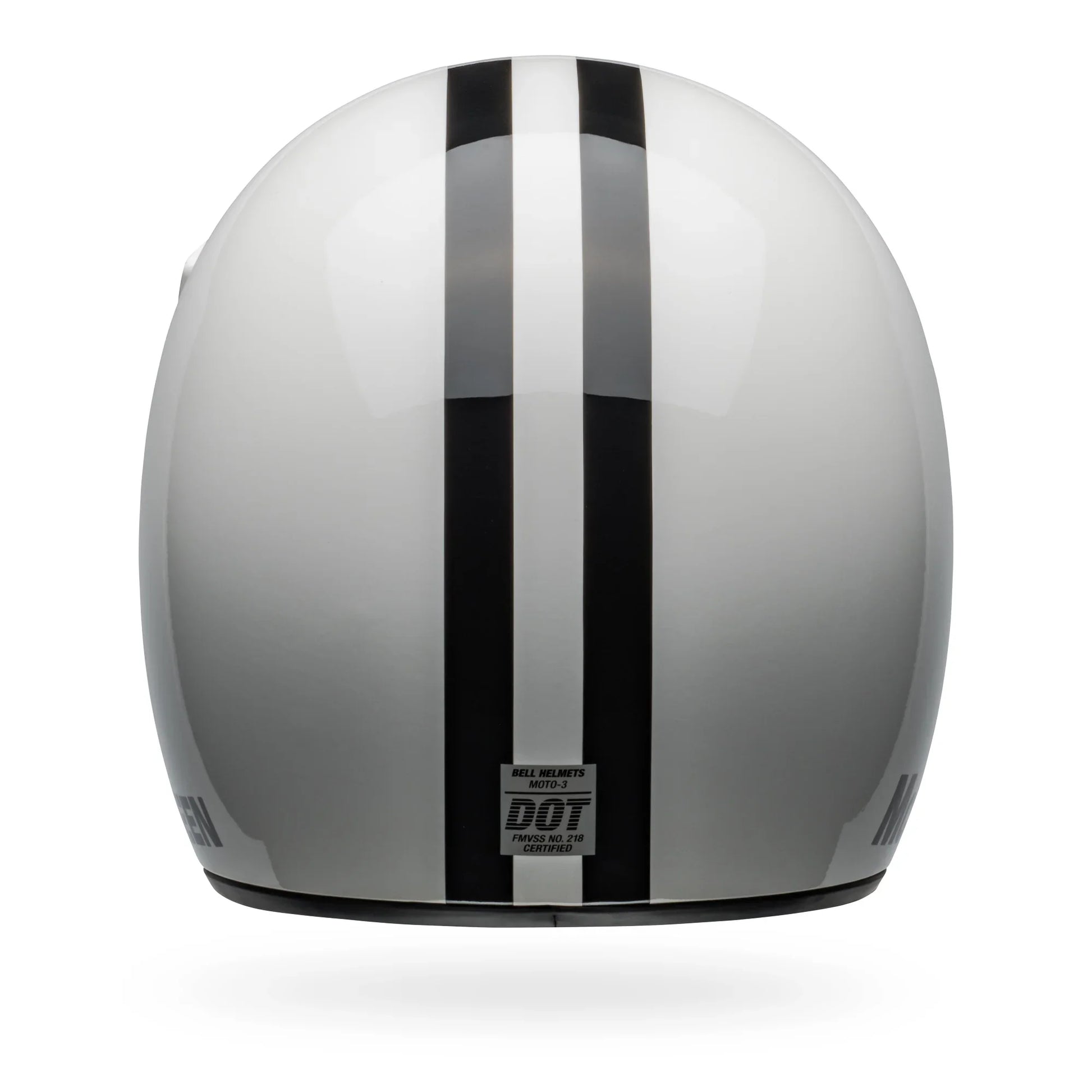 BELL PS MOTO-3 AGS WHITE BLACK SMOKE