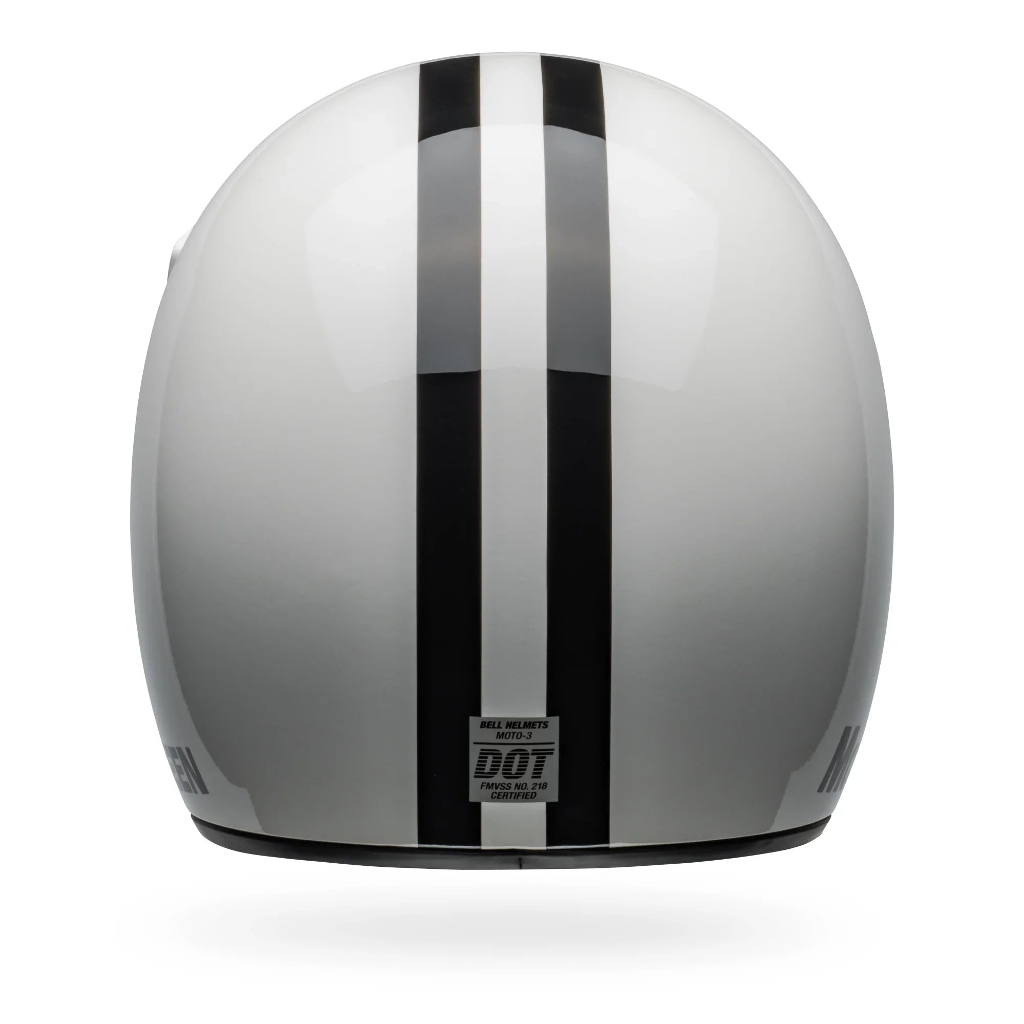 BELL PS MOTO-3 AGS WHITE BLACK SMOKE