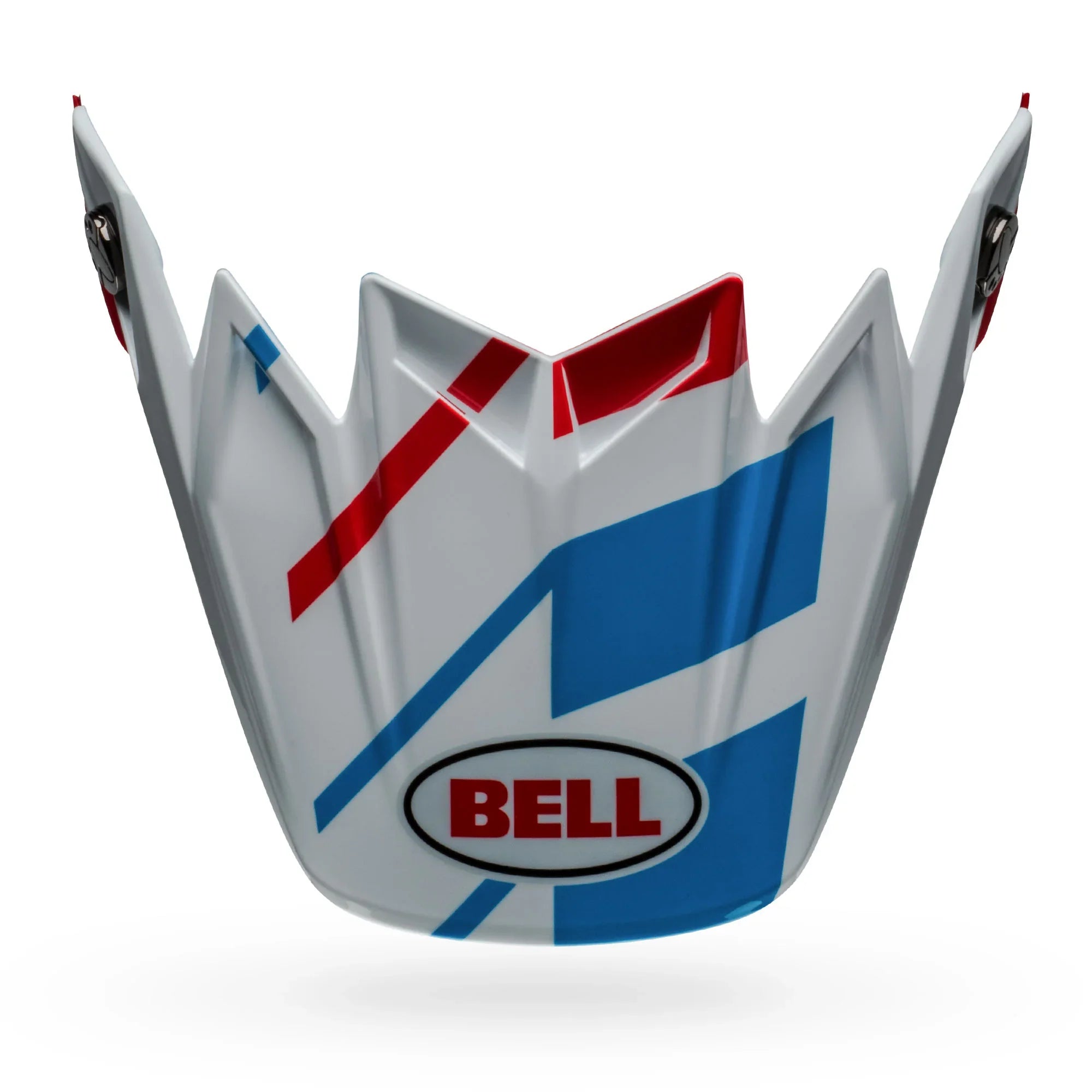 BELL PS MOTO 9 FLEX VISOR BANSHEE WHITE RED
