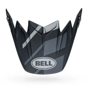 BELL PS MOTO 9 FLEX VISOR BANSHEE SATIN SATIN BLACK SILVER
