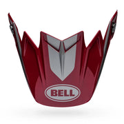 BELL PS MOTO 9 FLEX VISOR MERCANT RED SILVER FERRANDIS
