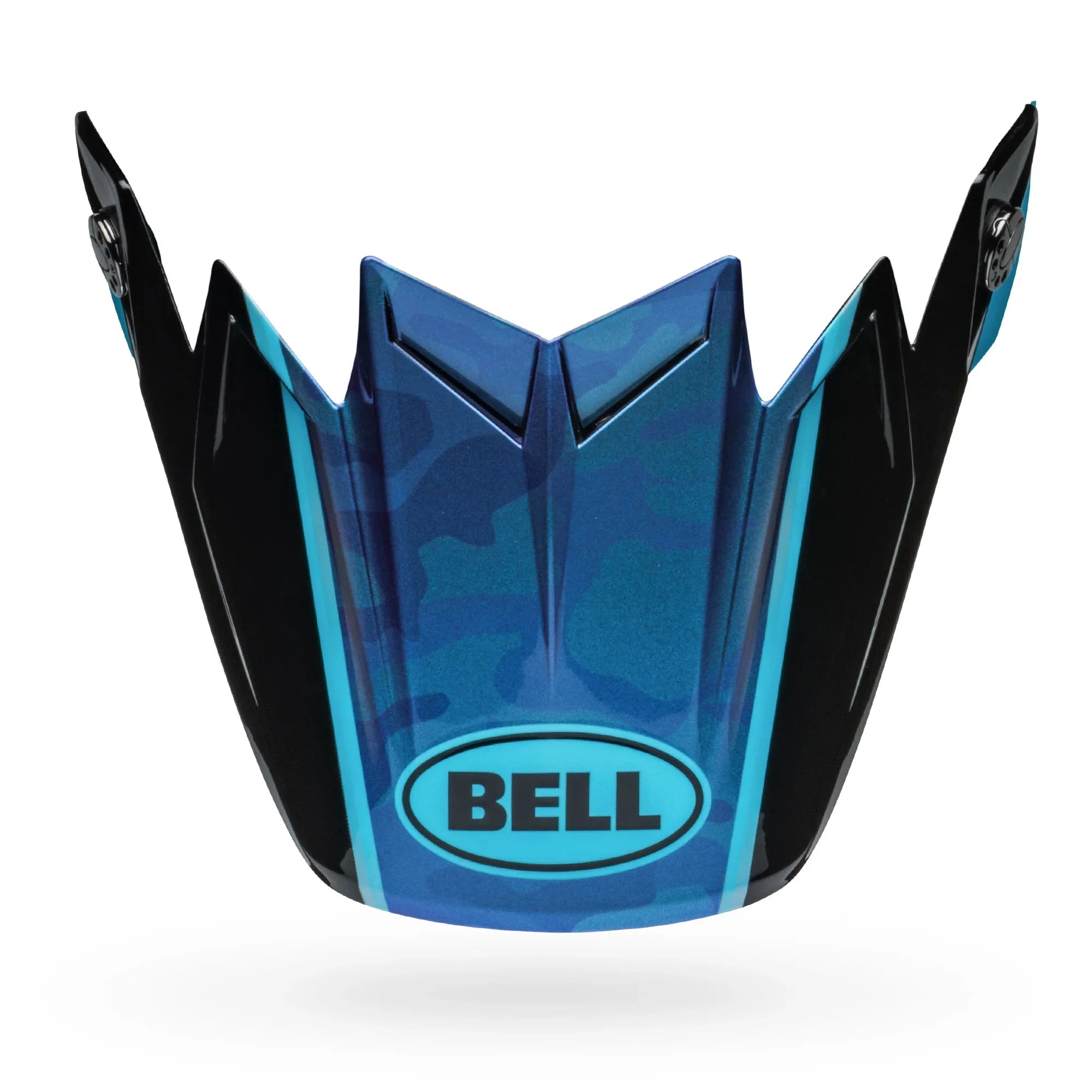 BELL PS MOTO 9 FLEX VISOR SPRITE BLACK BLUE