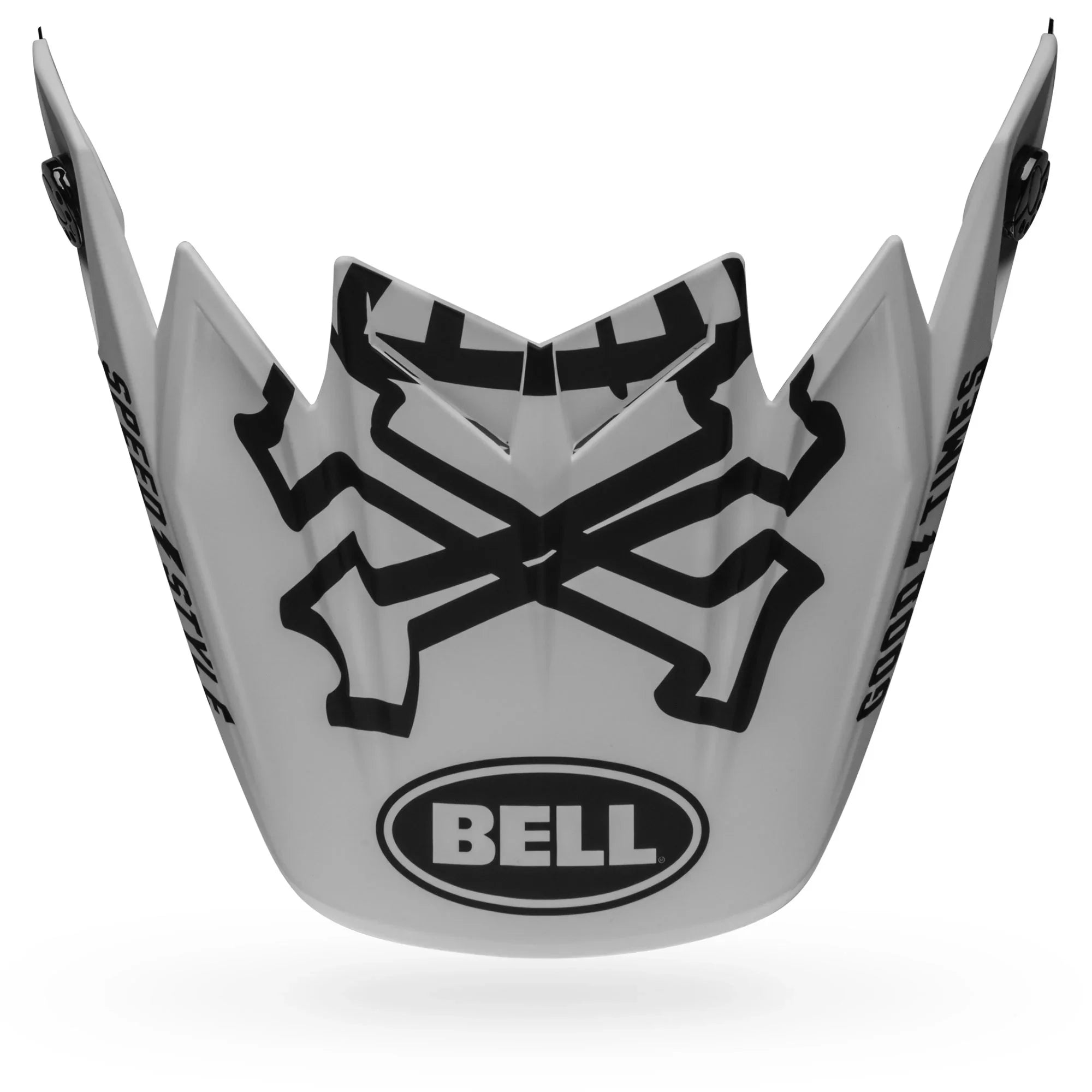 BELL PS MOTO 9 FLEX VISOR FH WRWF MATTE/BLACK MATTE WHITE BLACK RED FH