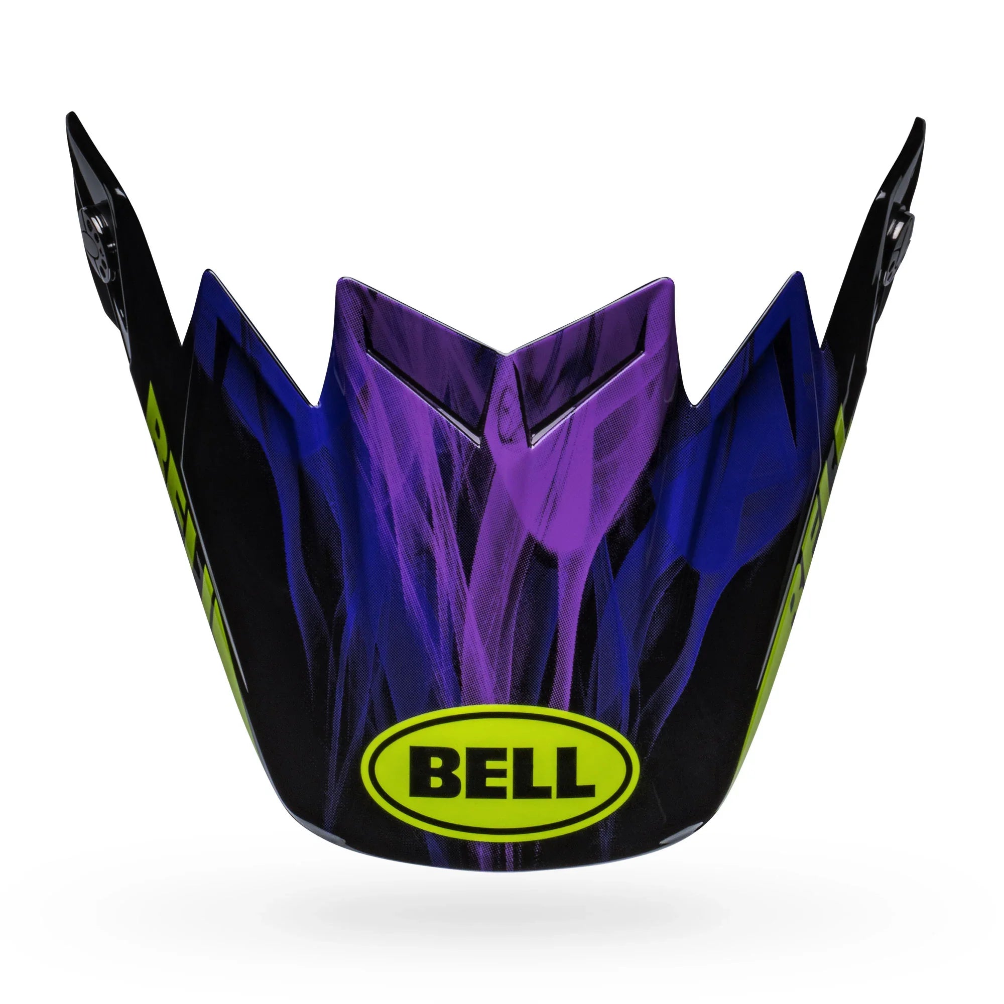 BELL PS MOTO 9 FLEX VISOR SLAYCO/PUR BLACK PURPLE