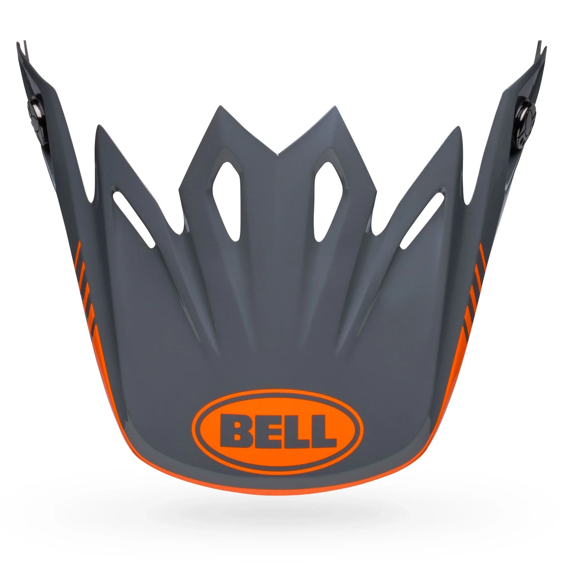 BELL PS MOTO 9 VISOR LOUVER BLACK ORANGE