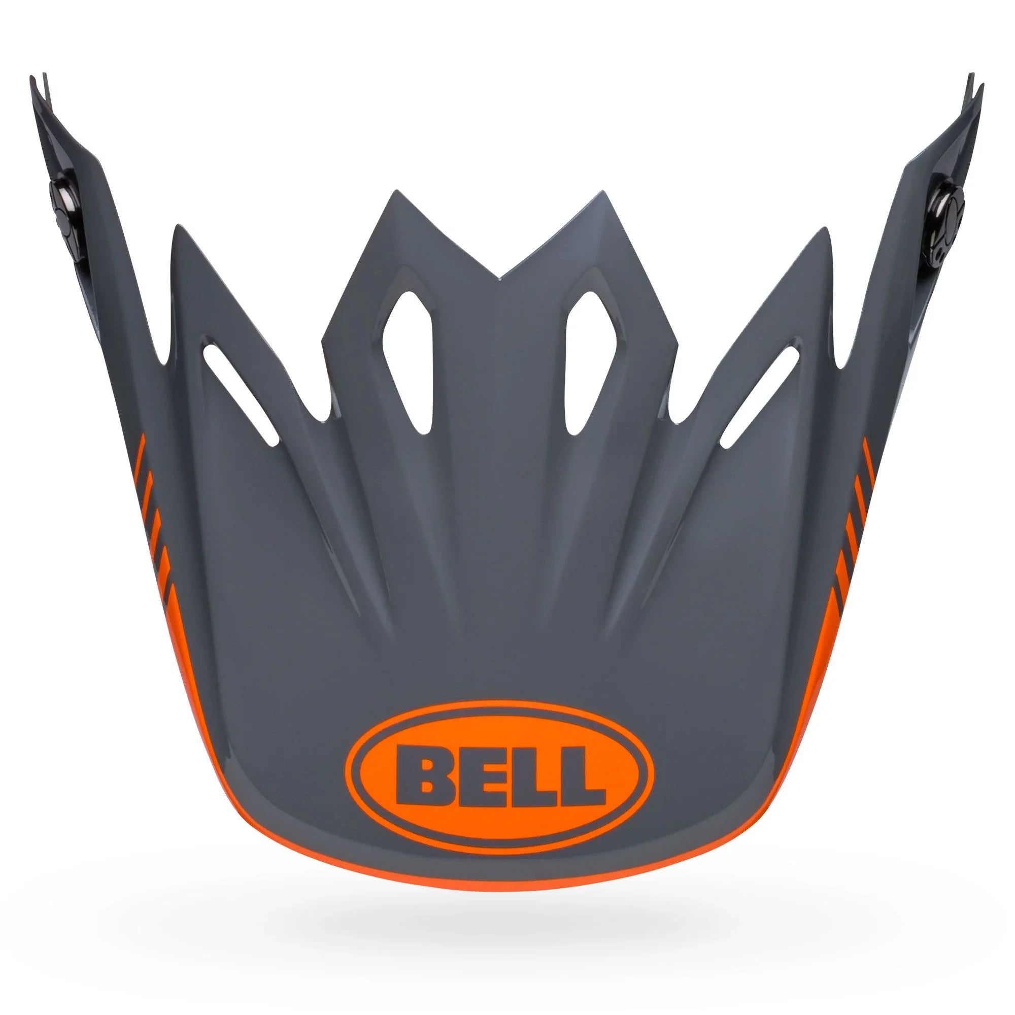 BELL PS MOTO 9 VISOR LOUVER BLACK ORANGE