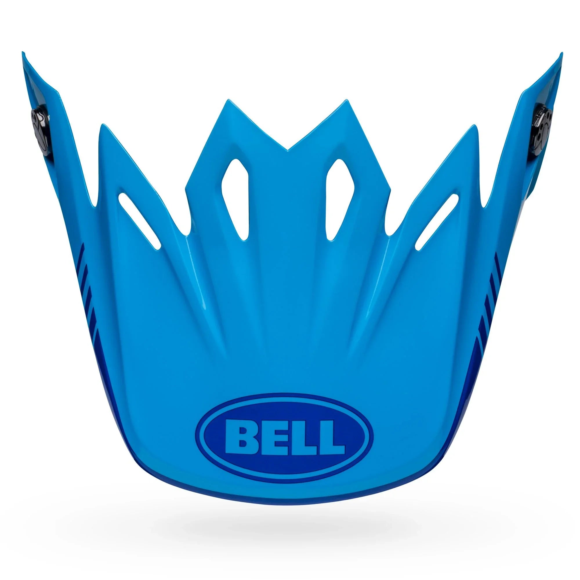 BELL PS MOTO 9 VISOR LOUVER GRAY BLUE