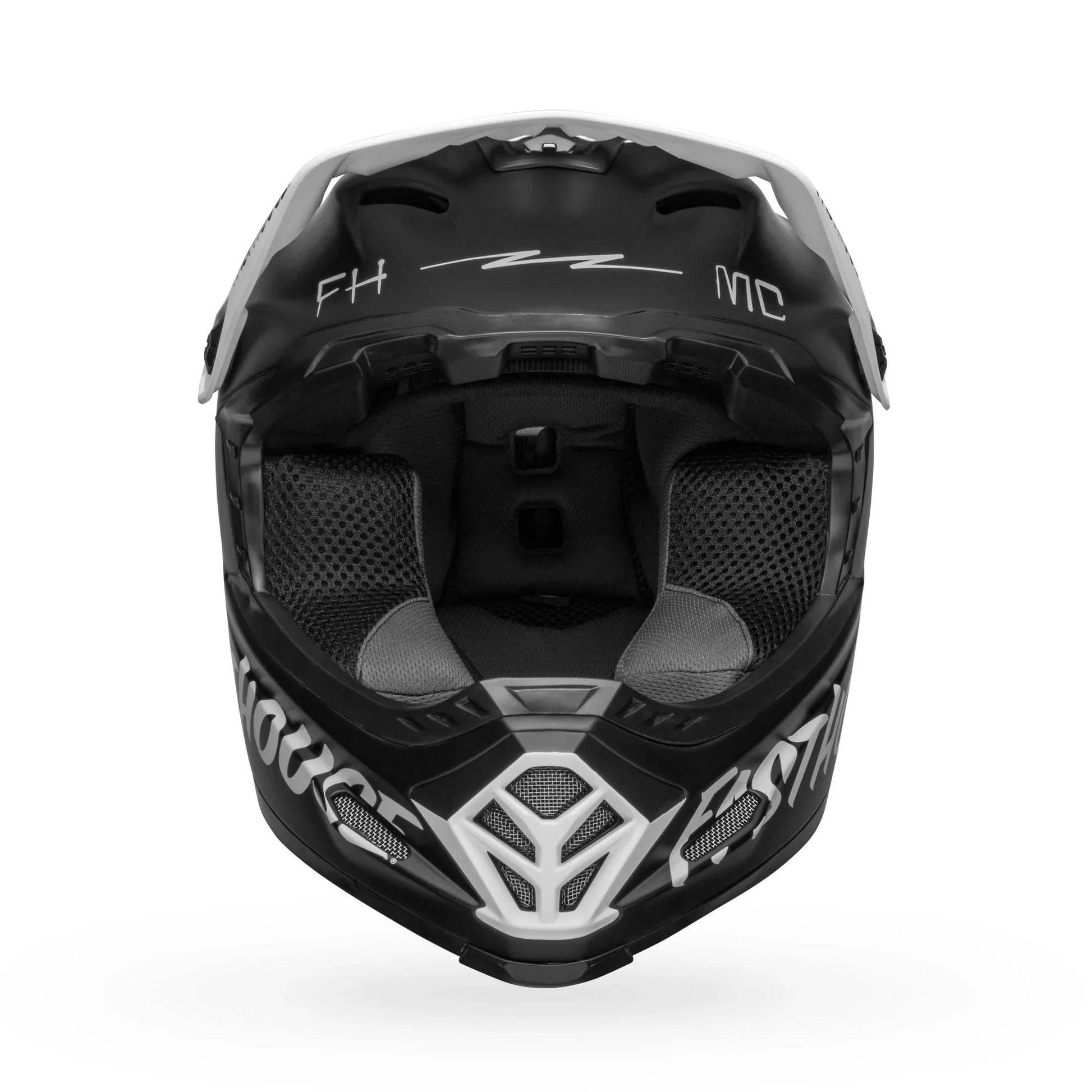 BELL PS MOTO-9YTHMIPS FH FLYC/WHITE Y/M MATTE BLACK WHITE