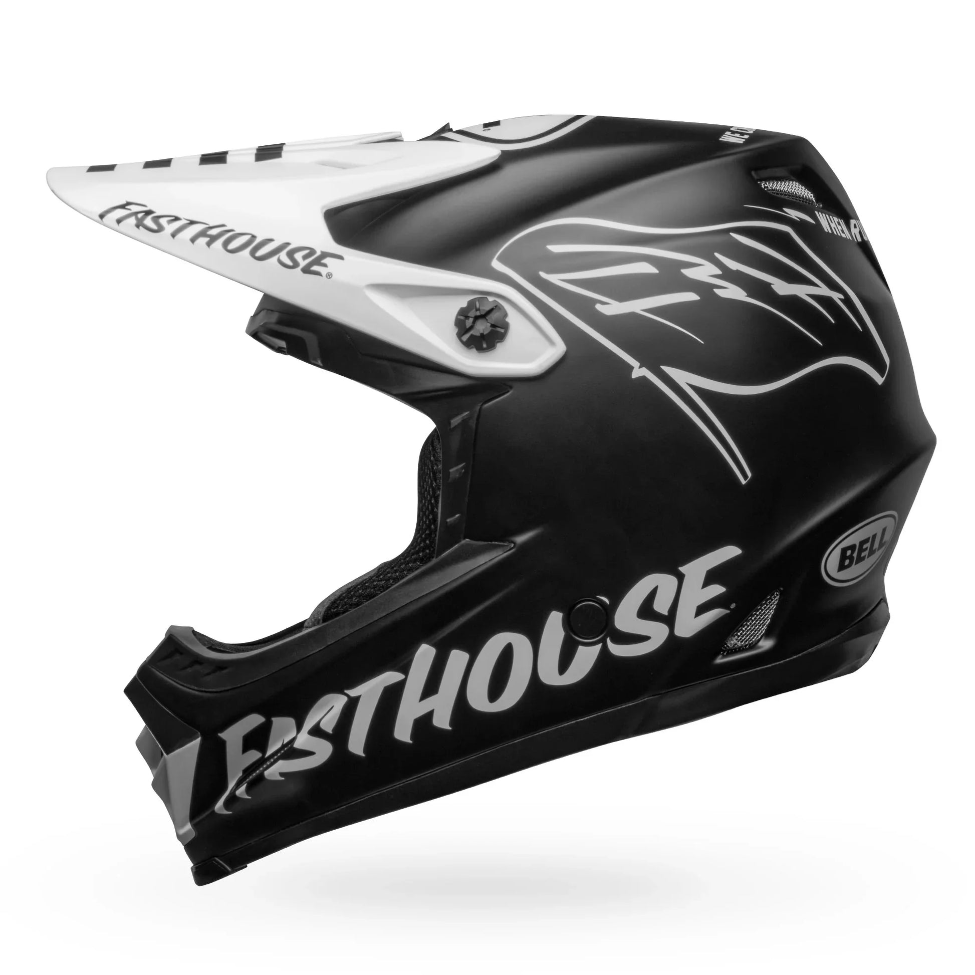 BELL PS MOTO-9YTHMIPS FH FLYC/WHITE Y/M MATTE BLACK WHITE