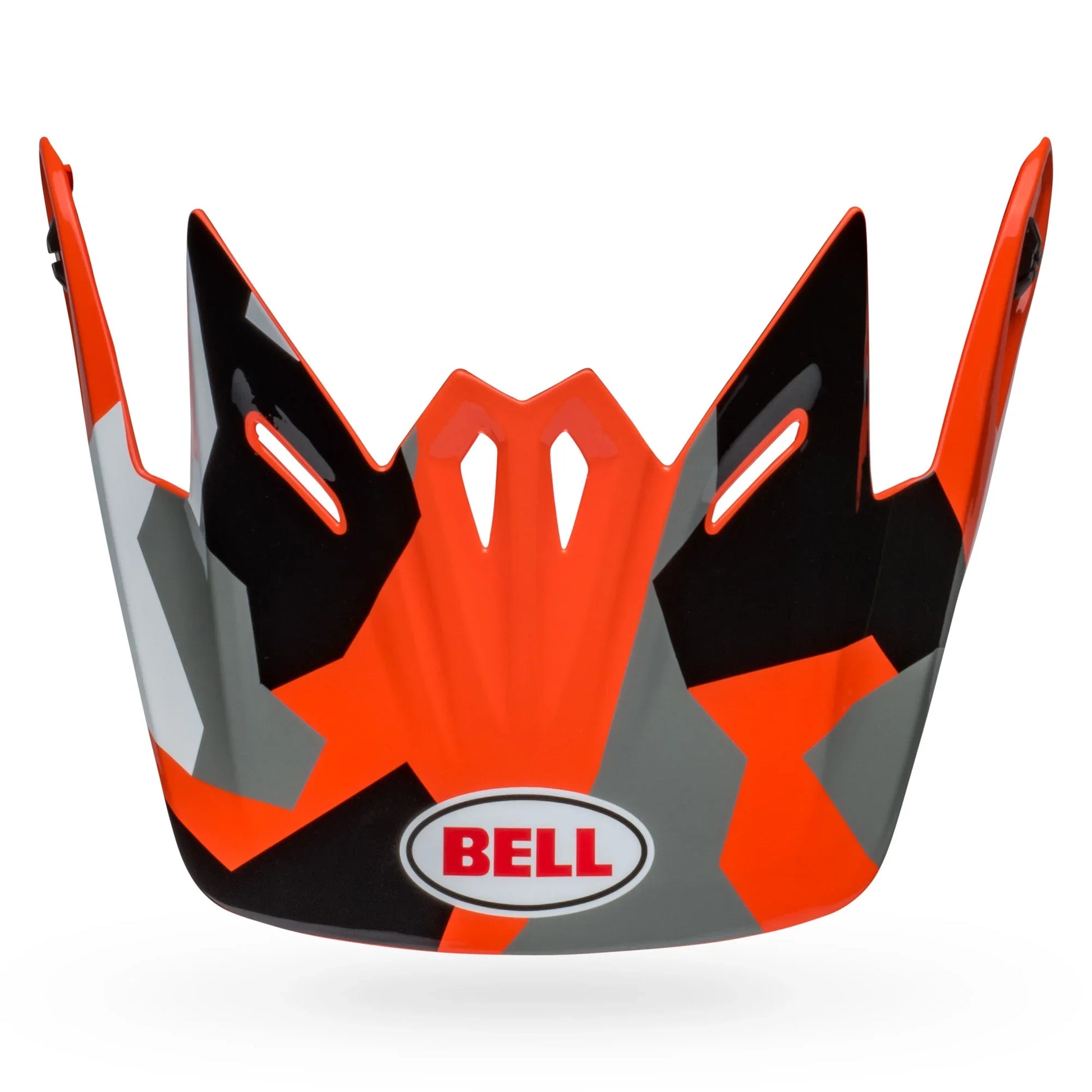 BELL PS MOTO-9 YOUTH VISOR ROVER ORANGE CAMO