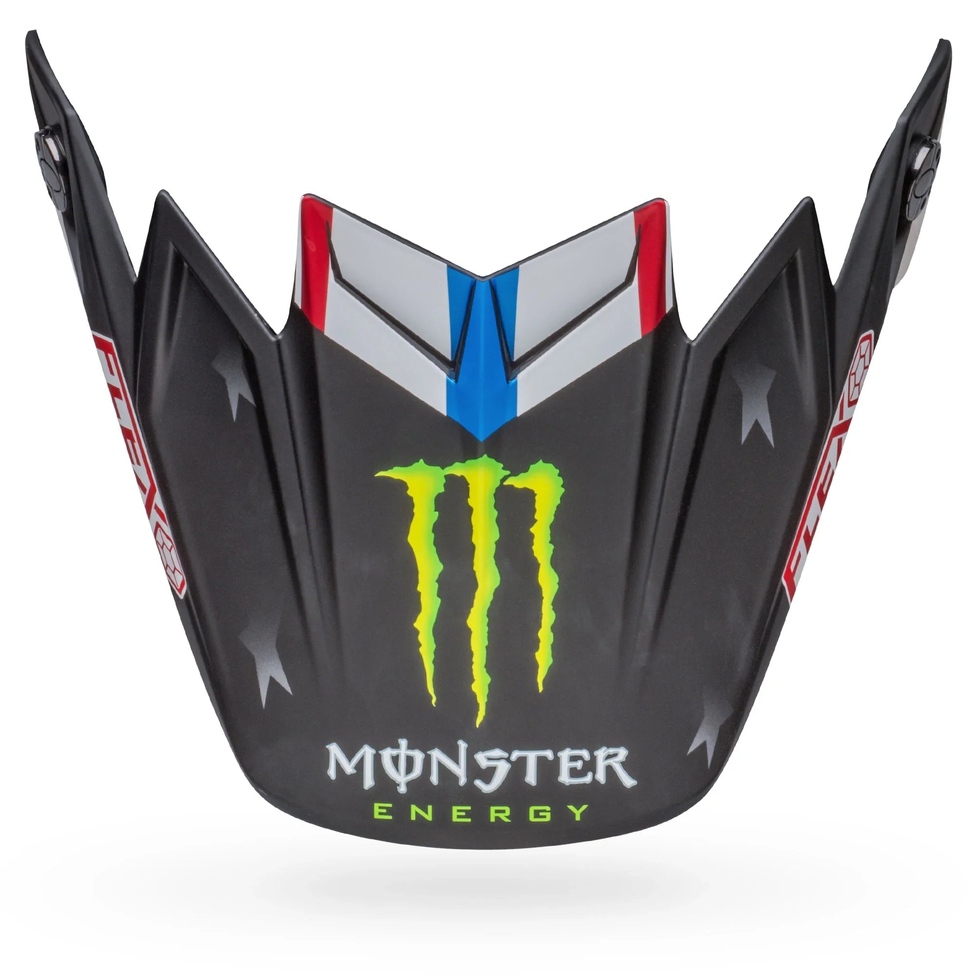 BELL PS MOTO 9 FLEX VISORTOMACRPLC22 MATTE BLACK WHITE TOMAC