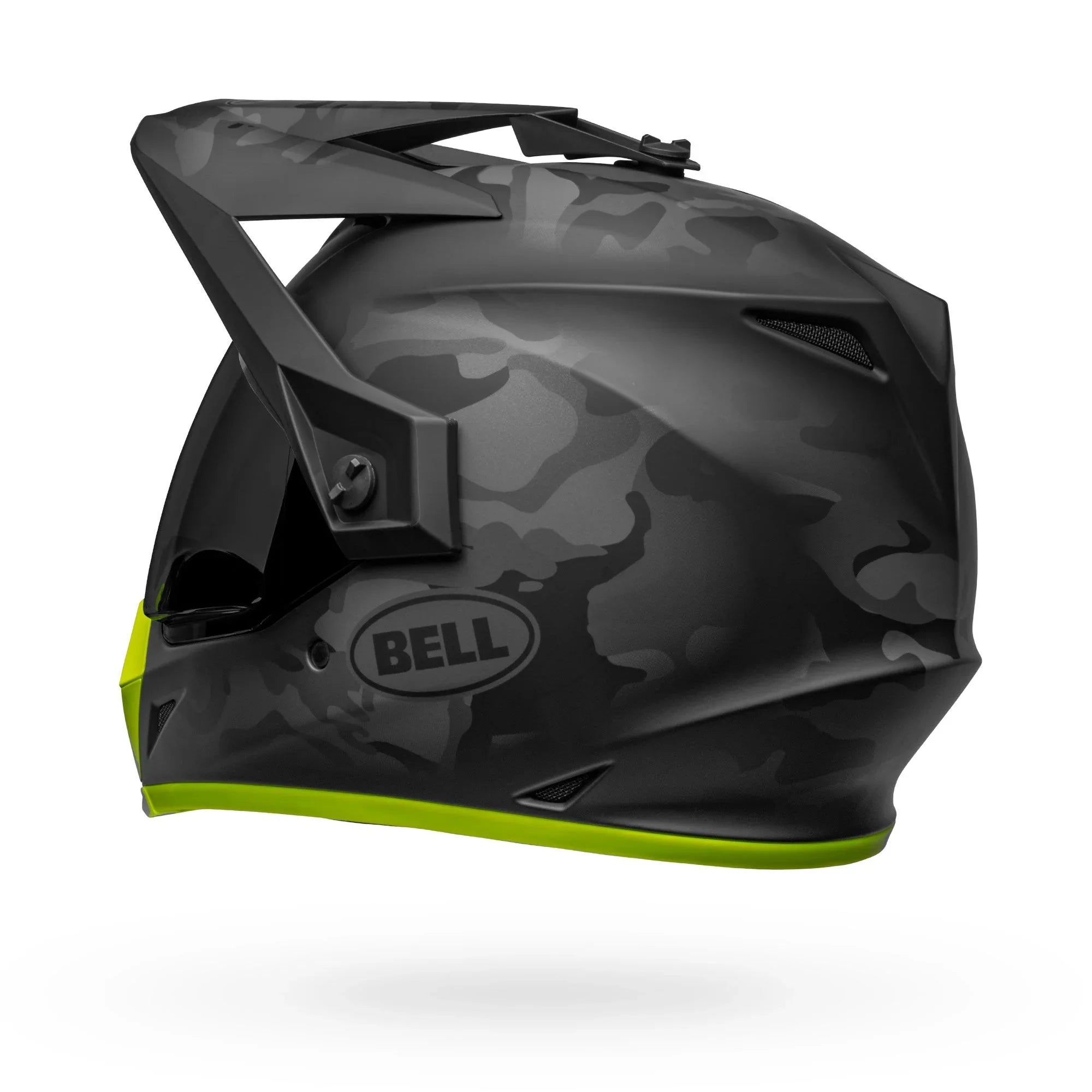 BELL PS MX-9 ADV MIPS STLTH MATTE CM/HIVZ MAT CAMO BLACK HI VIZ